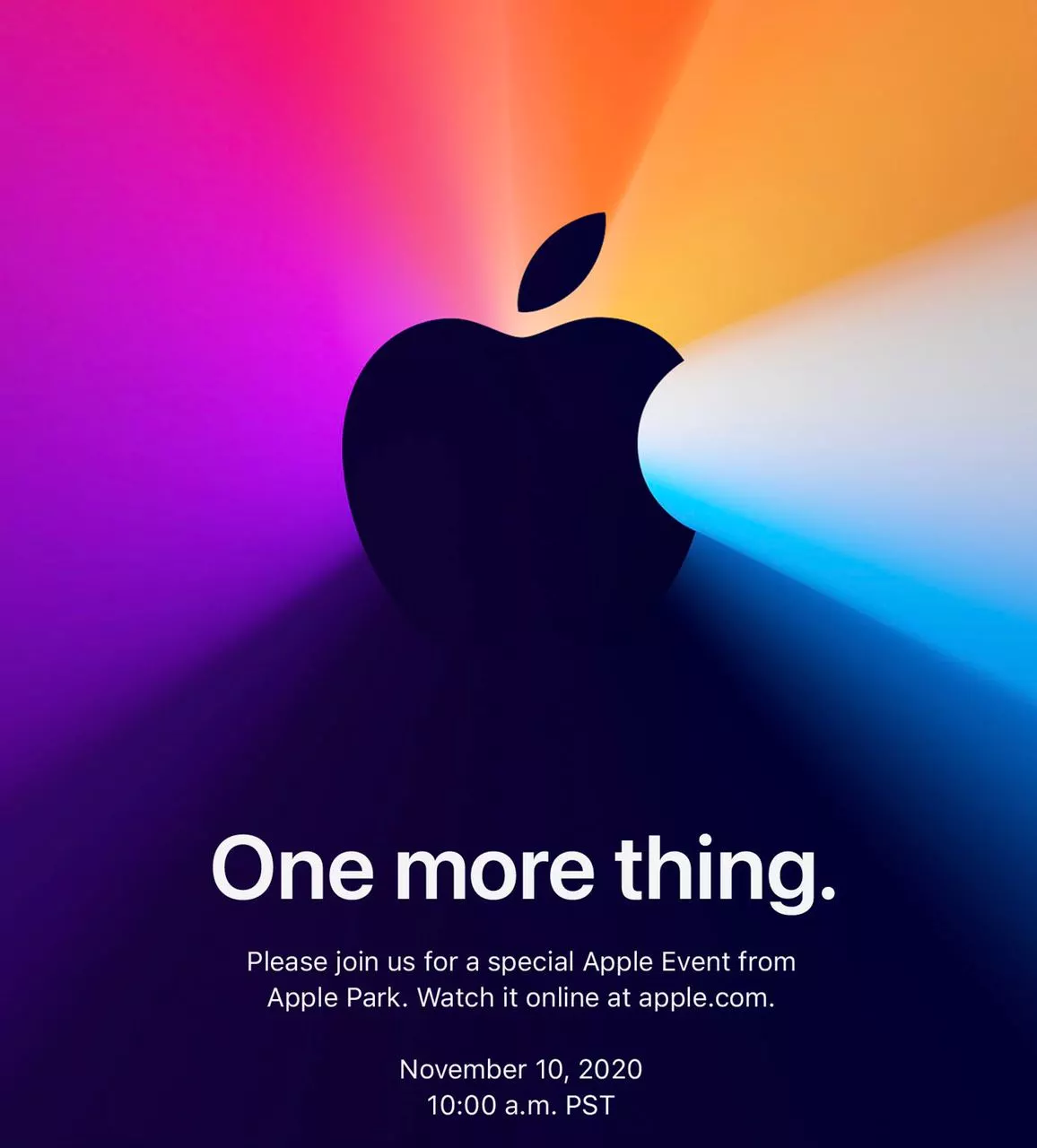 І ще дещо: Apple Event 10 листопада