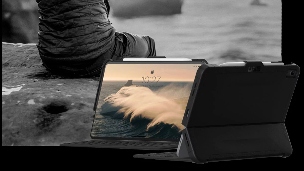 Чехол UAG Scout Series with Folio Case для iPad 10.9 (2022)/iPad 11 (2025) (Black)