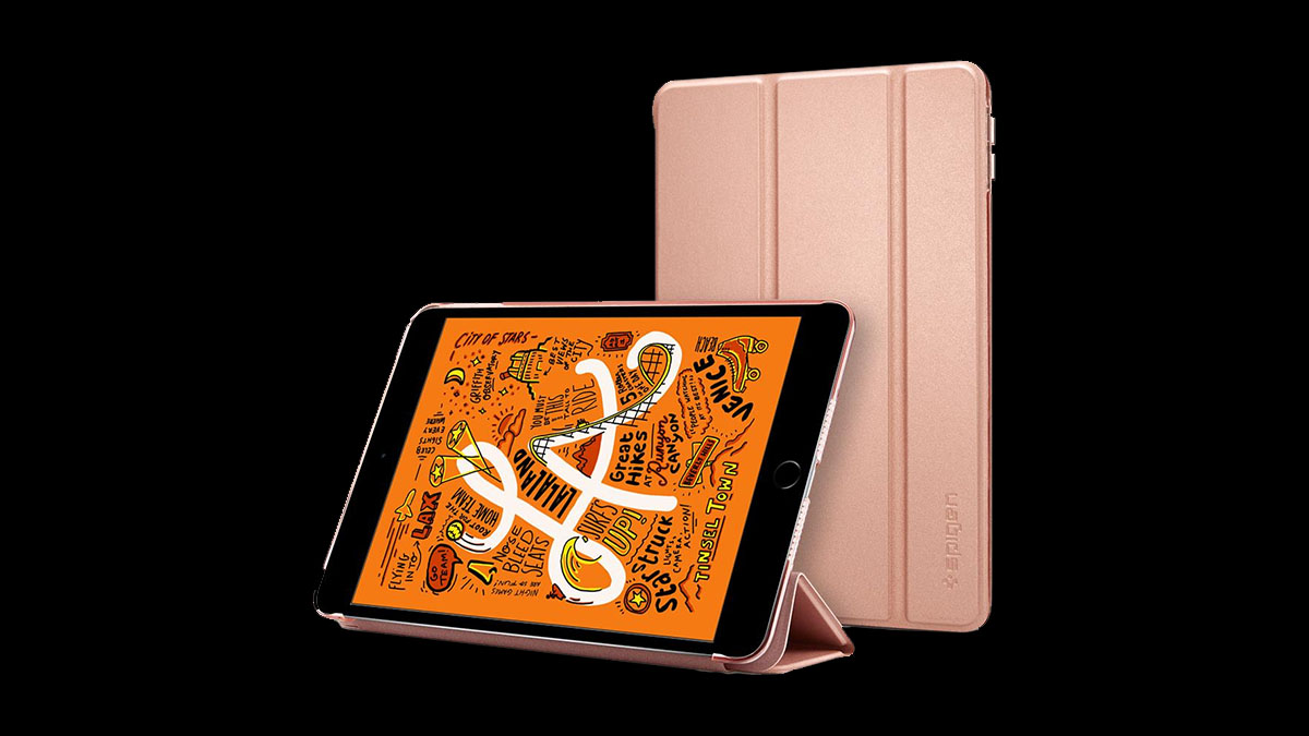 Чехол Spigen Smart Fold для iPad 10.2 (2021-2019) (Black)