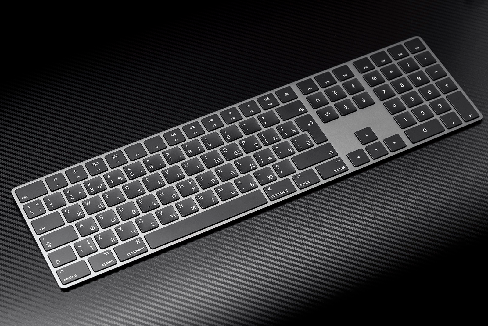 Полноразмерная клавиатура Apple Magic Keyboard Silver (MQ052)