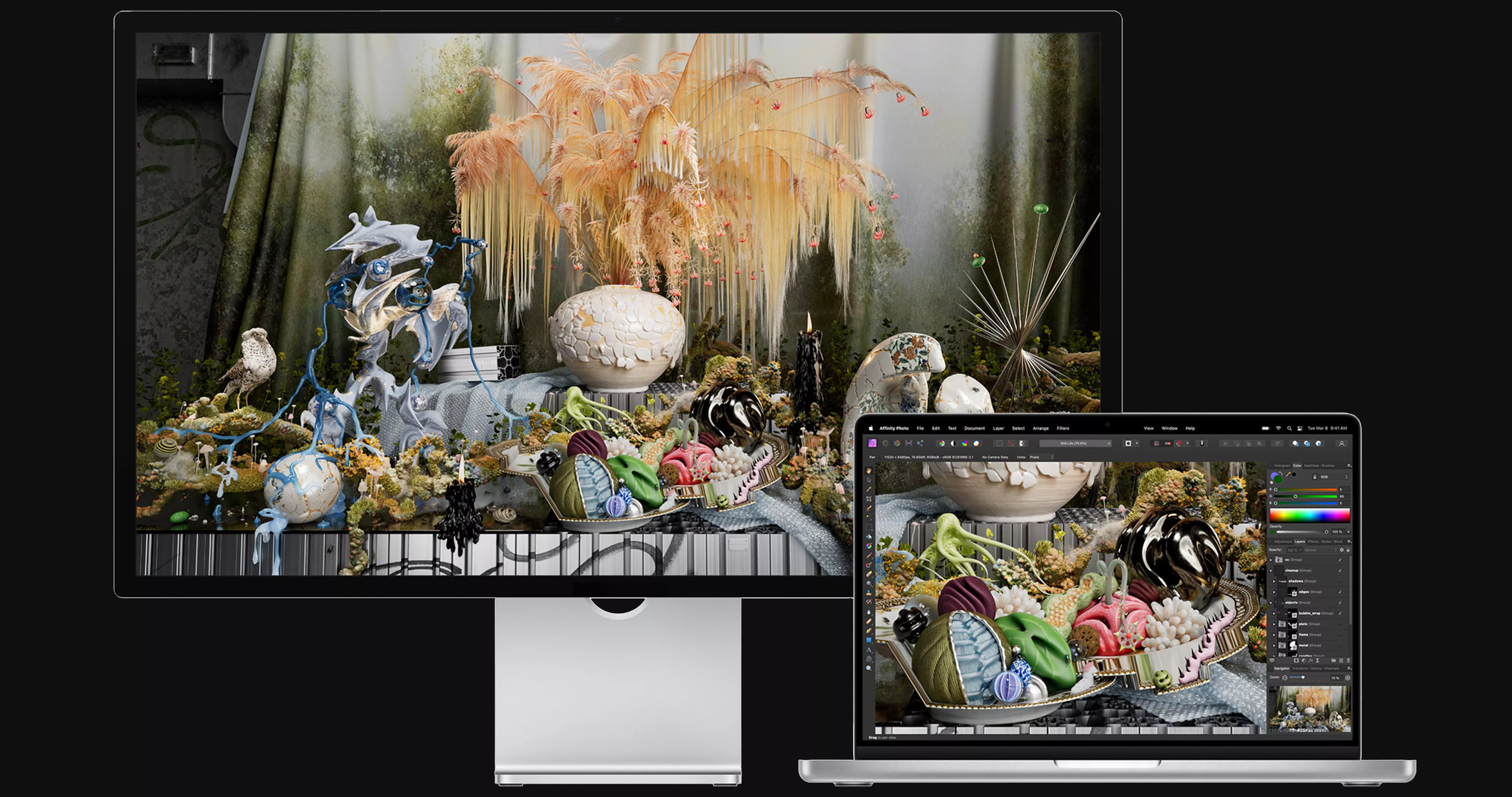 Монитор Apple Studio Display with Tilt Adjustable Stand (Standard Glass) (MK0U3/MYJG3)