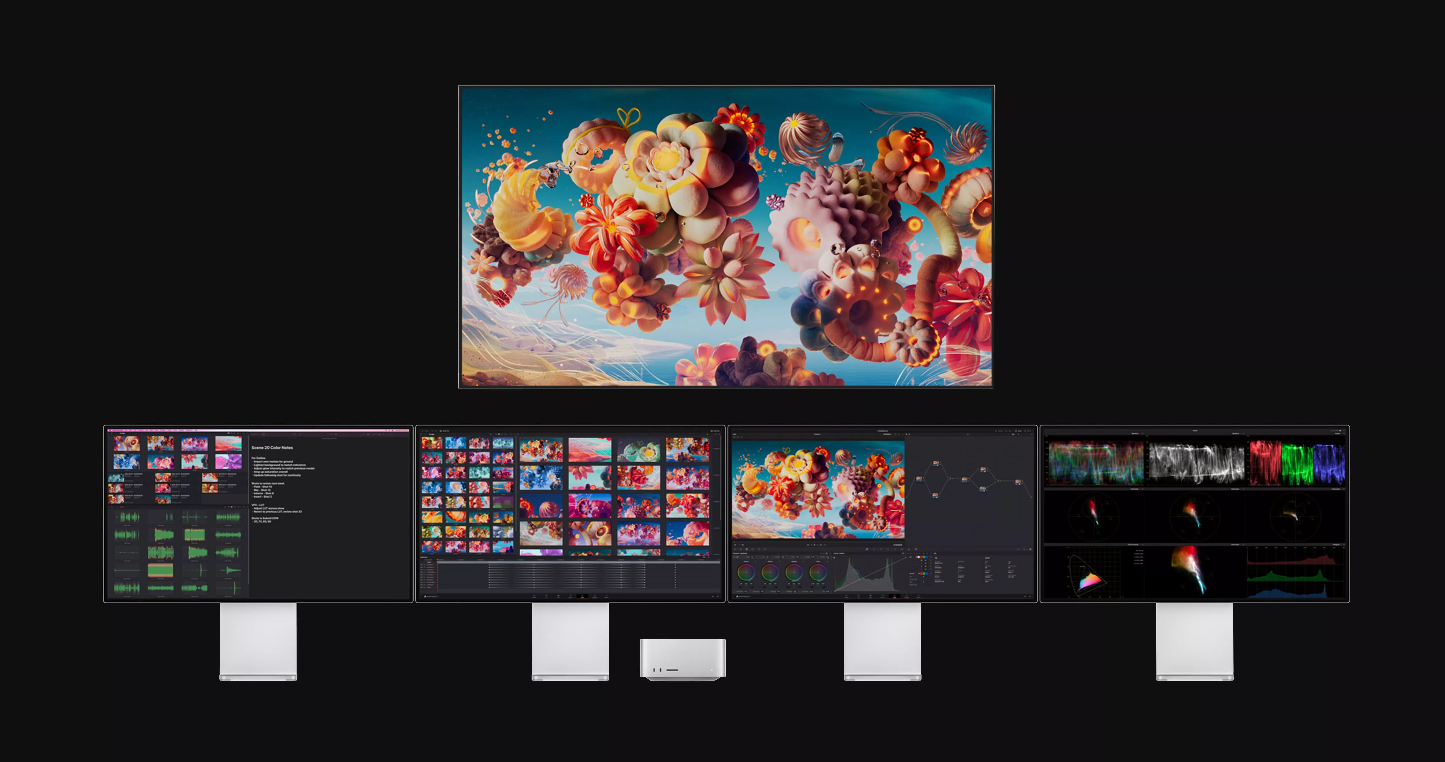 Монитор Apple Studio Display with Tilt Adjustable Stand (Standard Glass) (MK0U3/MYJG3)