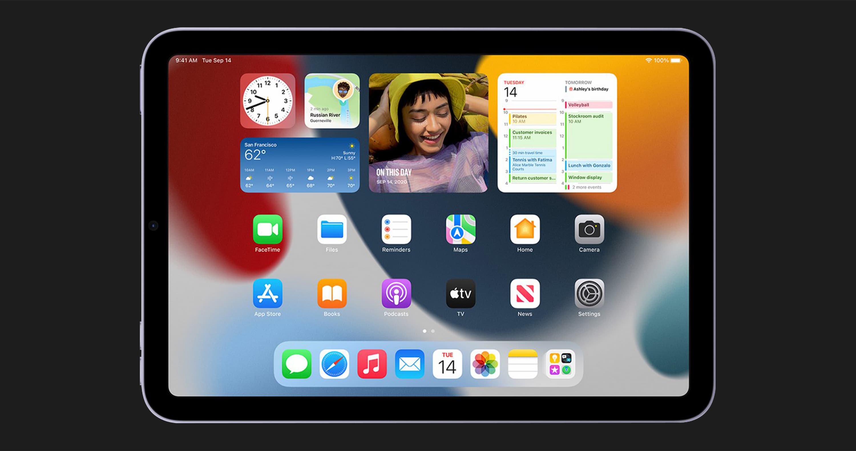 Планшет Apple iPad mini 6 64GB, Wi-Fi (Pink) (MLWL3)
