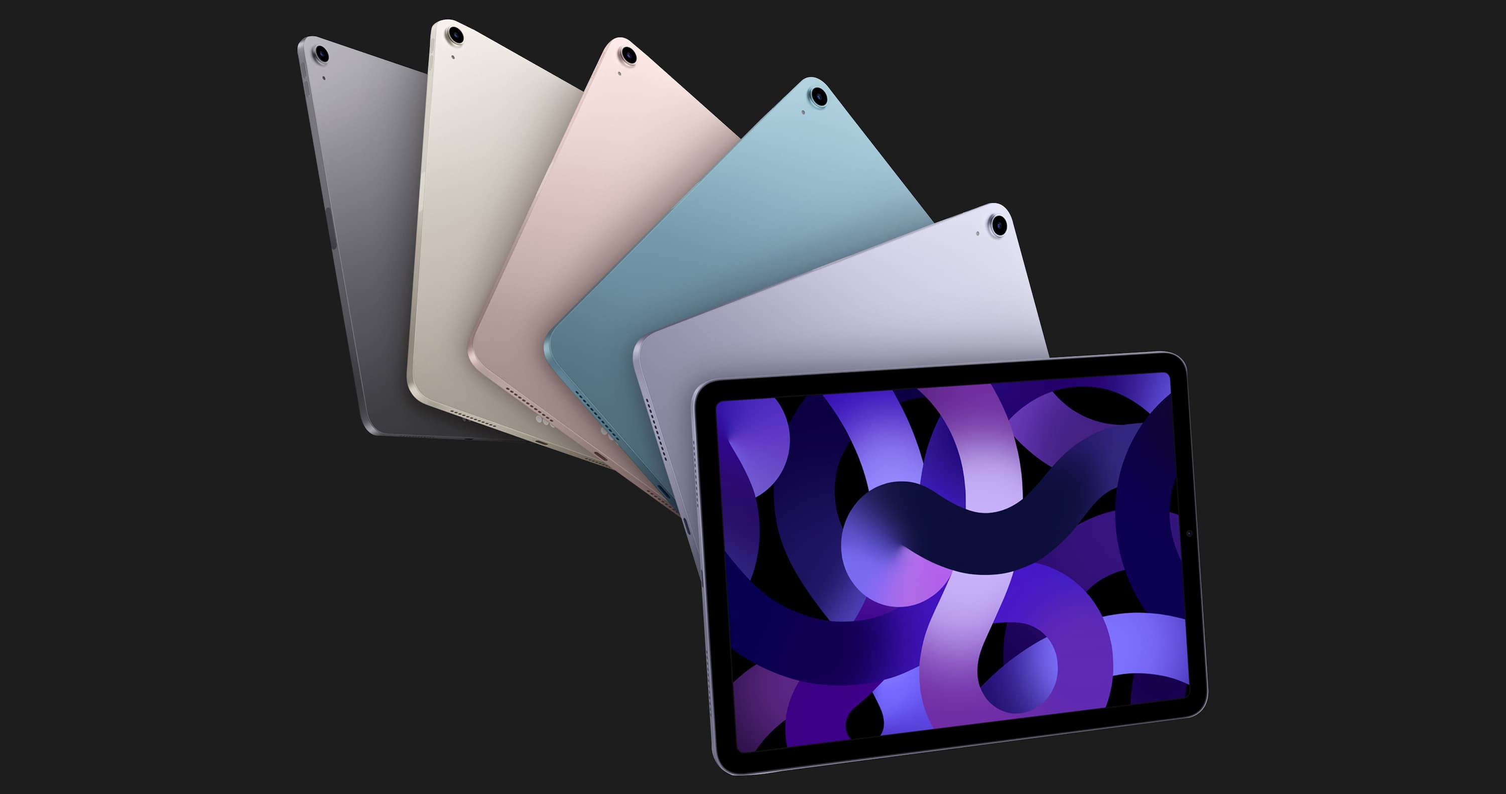 Apple iPad Air, 64GB, Wi-Fi, Space Gray (MM9C3) (2022)