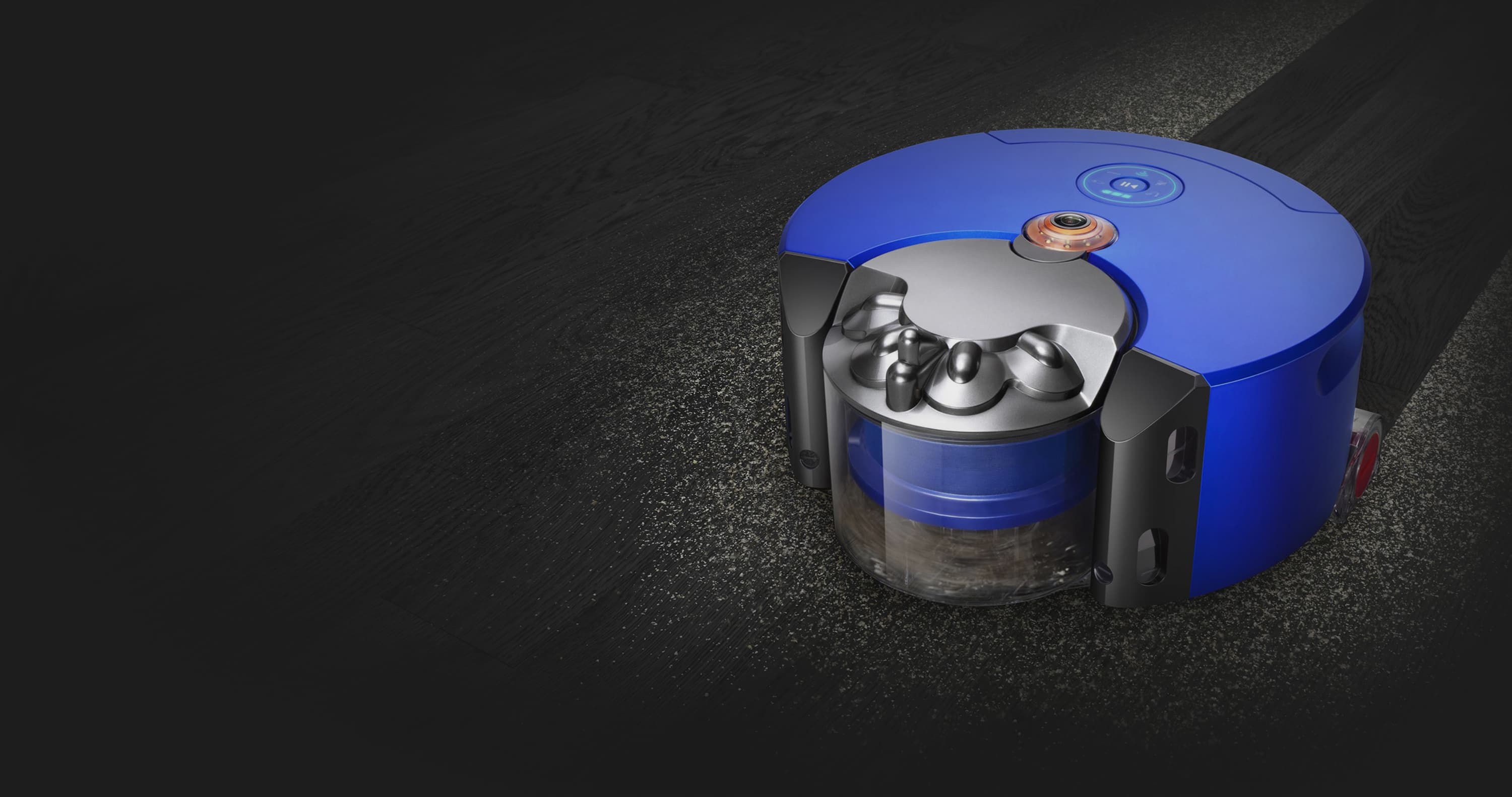 Робот-пылесос Dyson 360 Heurist Robot Vacuum (Nickel/Blue)