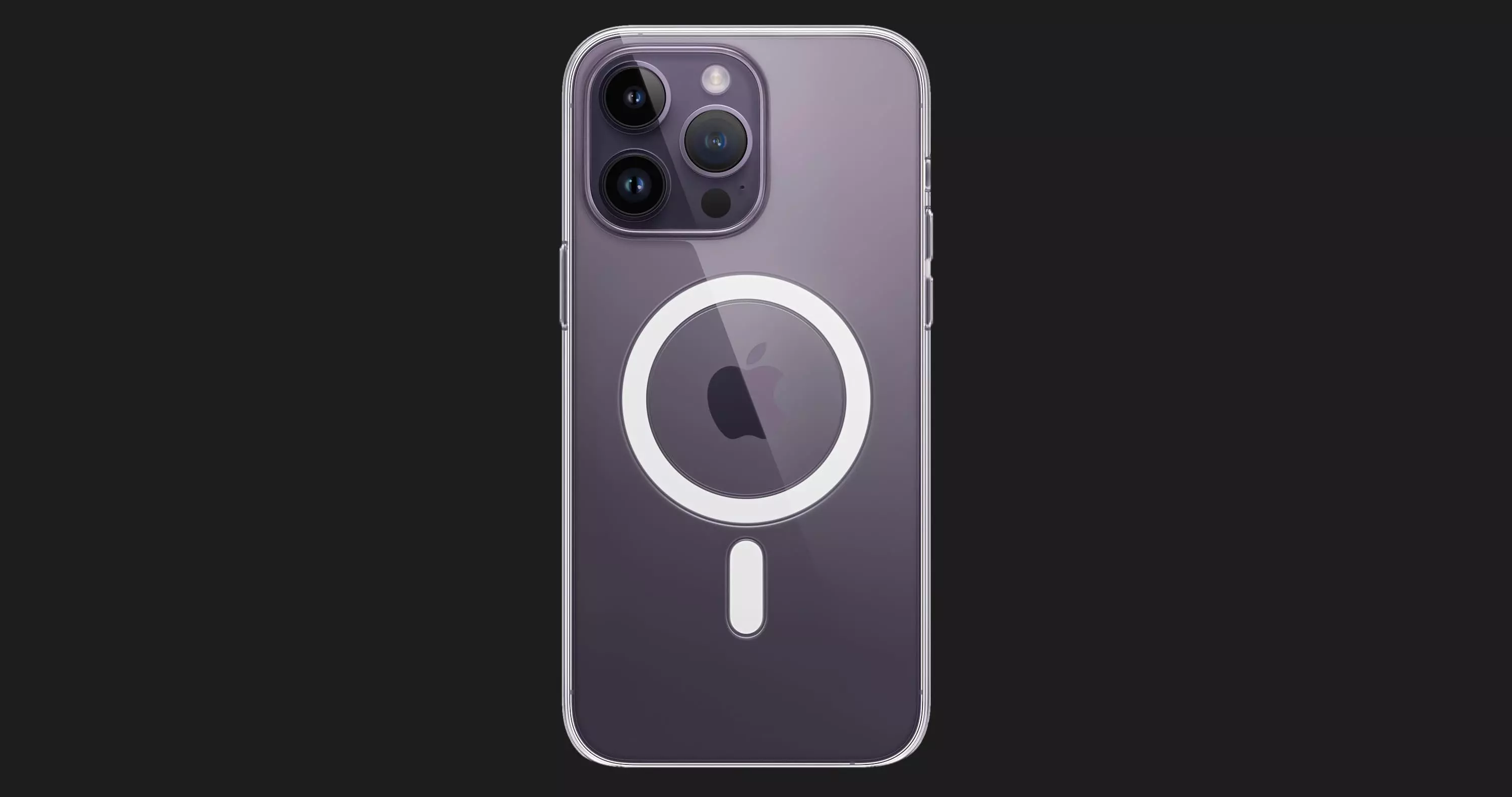 Оригинальный чехол Apple iPhone 14 Clear Case with MagSafe (MPU13)