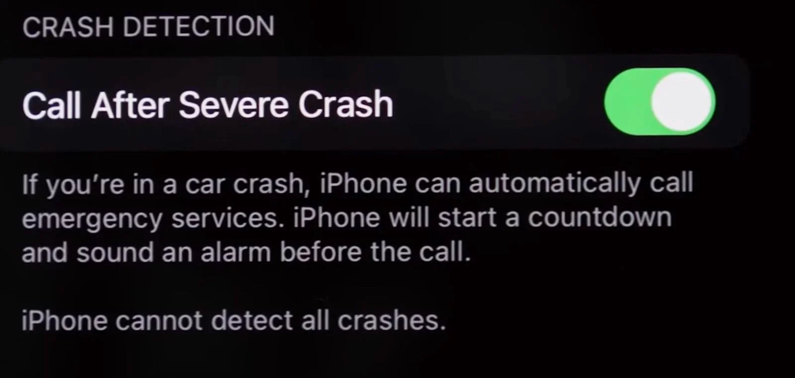 Як працює функція Crash Detection на iPhone 14 та Apple Watch 2022?
