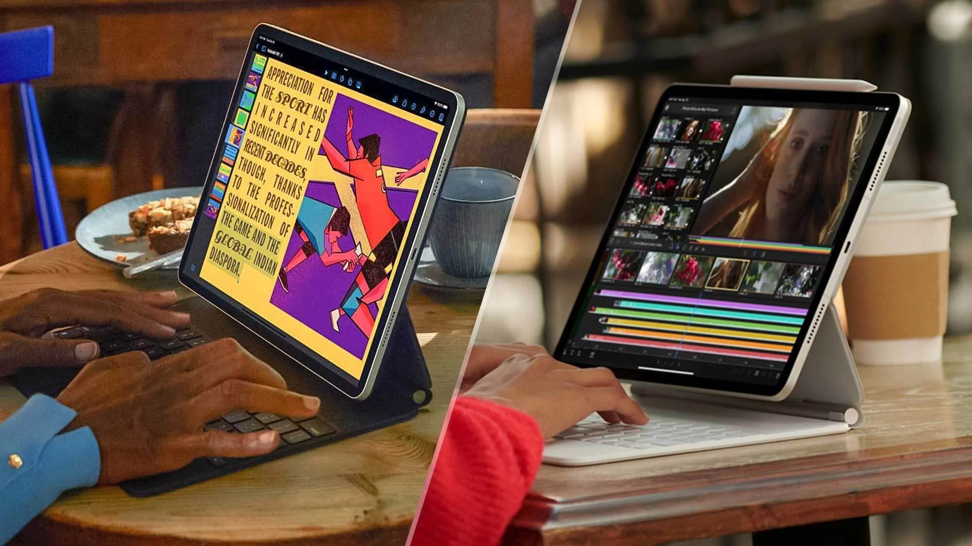 Порівняння iPad Pro 2022 та iPad Pro 2021