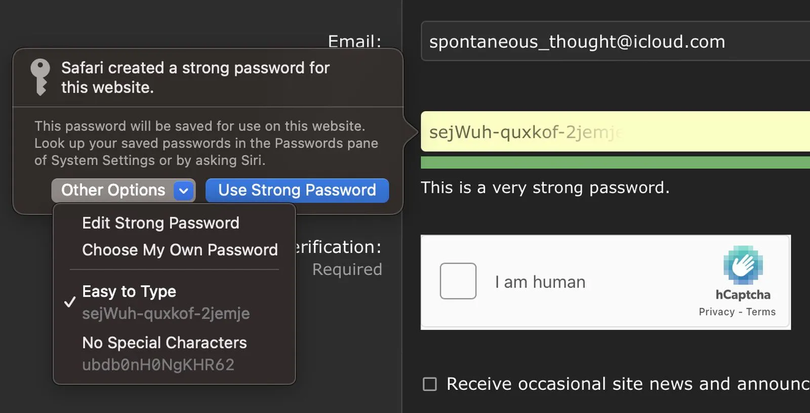 Як згенерувати надійний пароль в macOS?