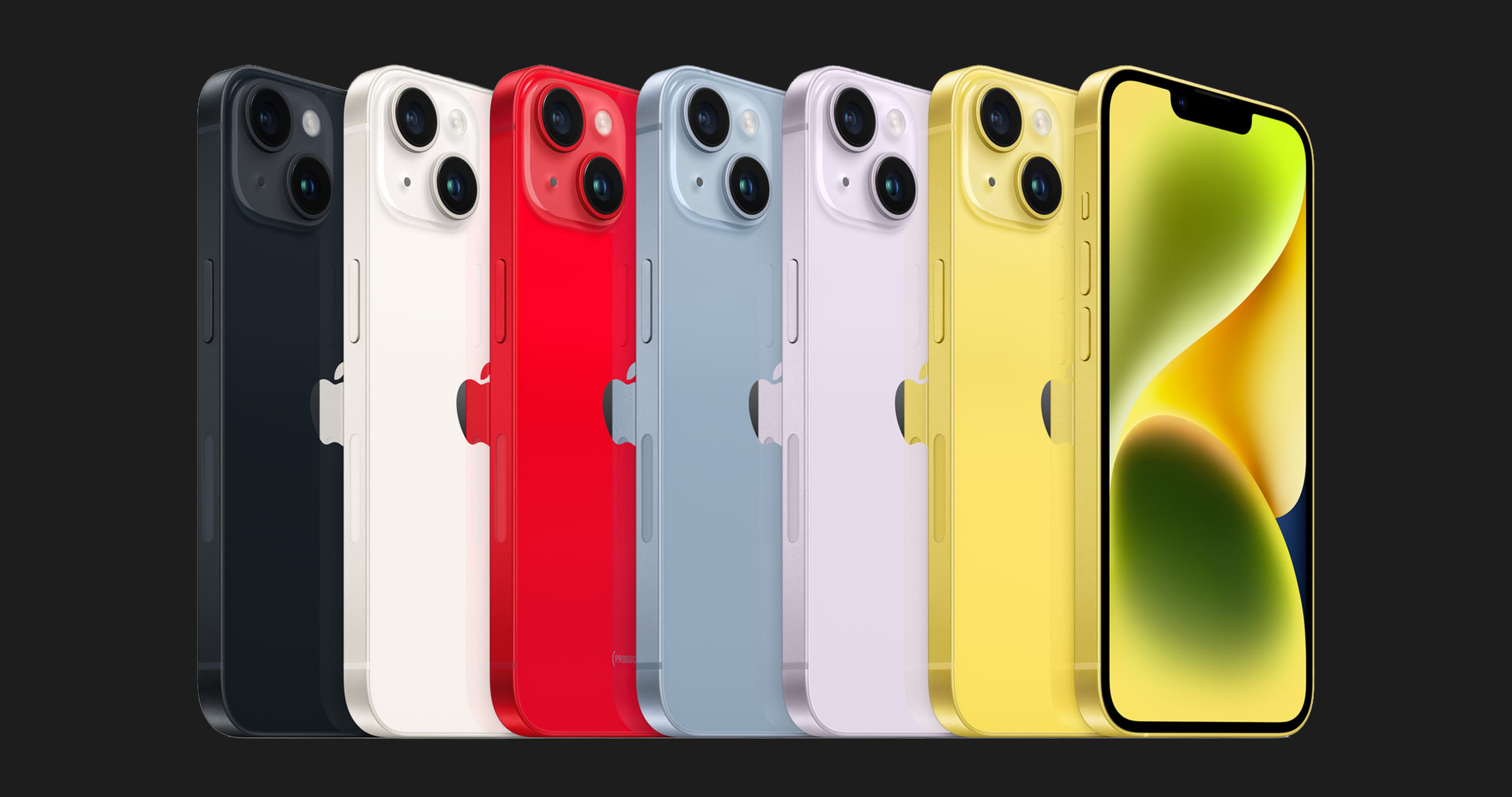 Apple iPhone 14 512GB (Yellow) (e-Sim) (MR3P3)