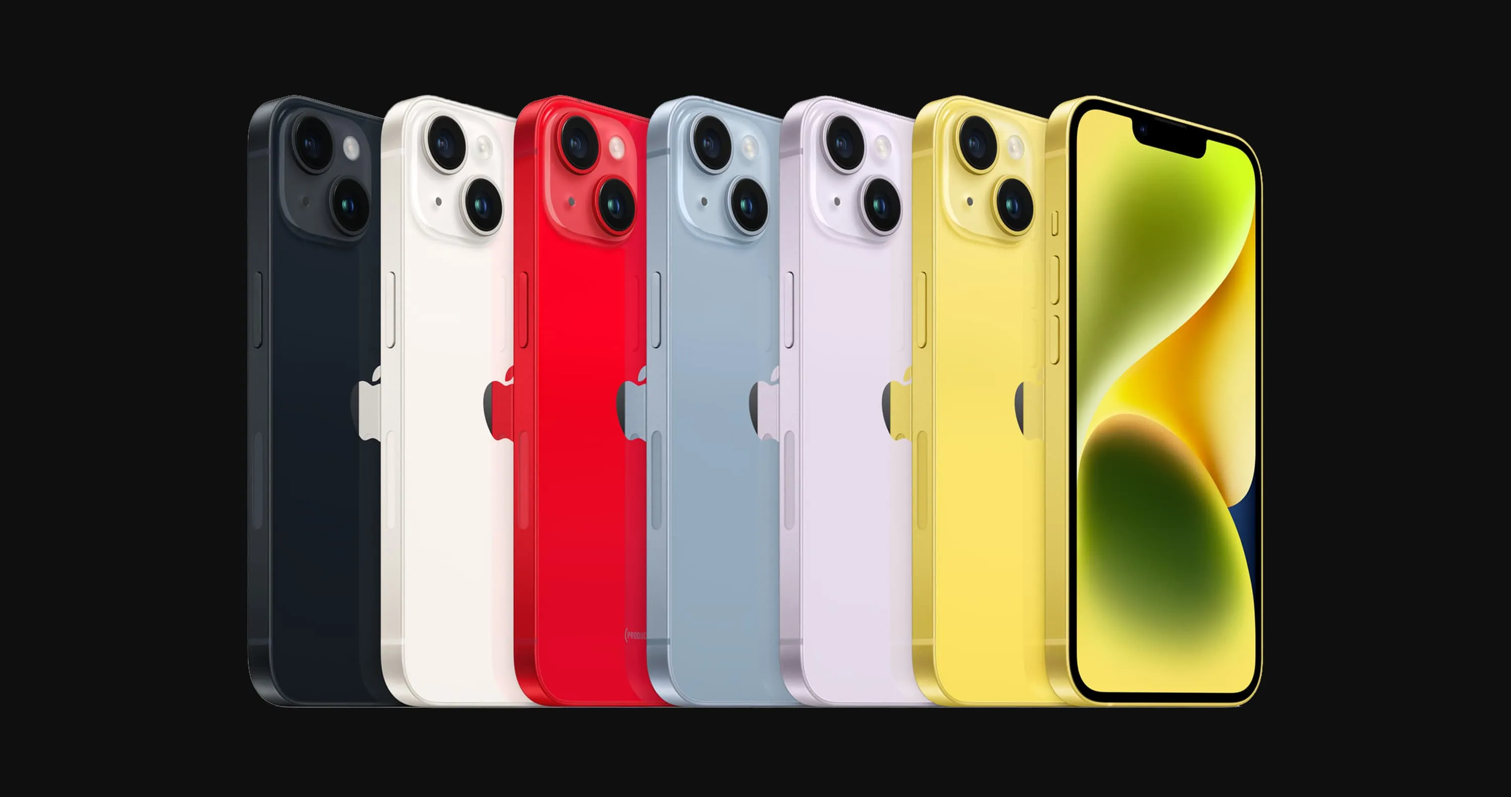 Apple представила желтый Айфон 14