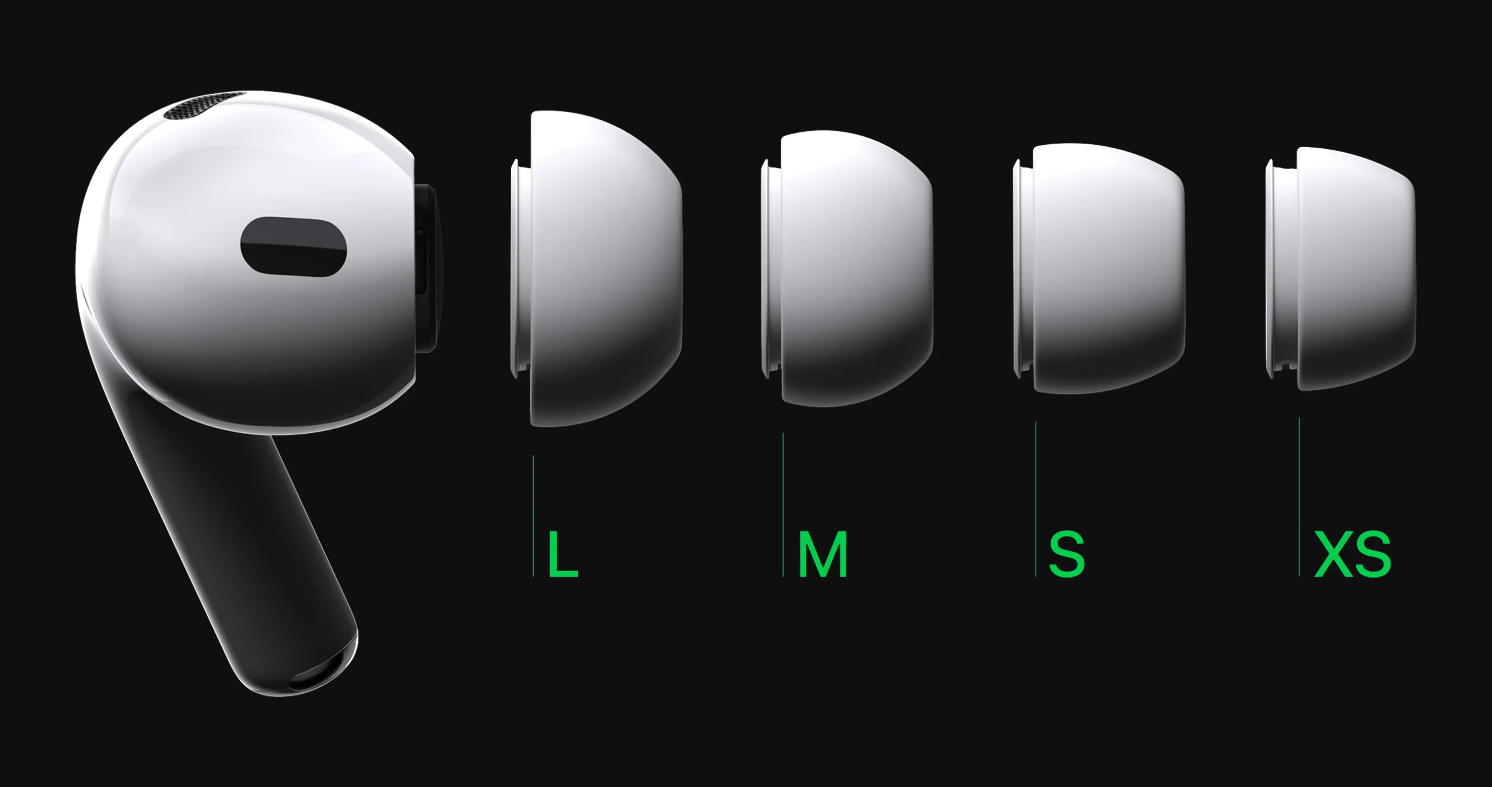 Как заменить насадки AirPods Pro и проверить посадку