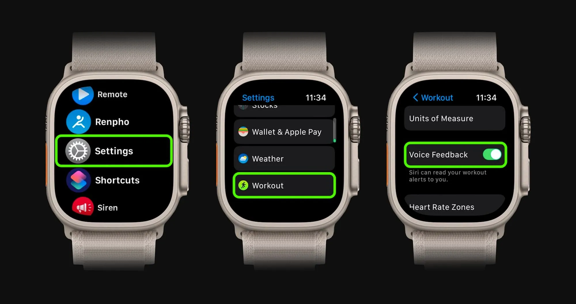 Как начать тренировку на Apple Watch с помощью голоса?