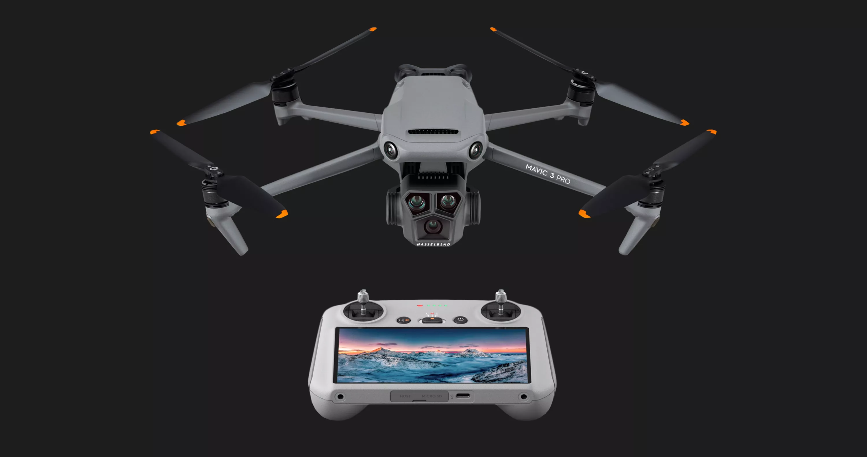 Квадрокоптер DJI Mavic 3 Pro (DJI RC)