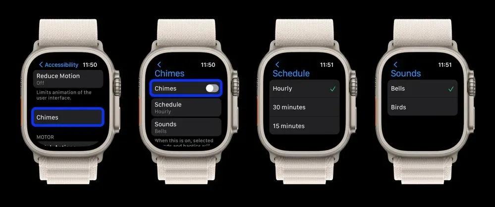 Як увімкнути сповіщення про час на Apple Watch?