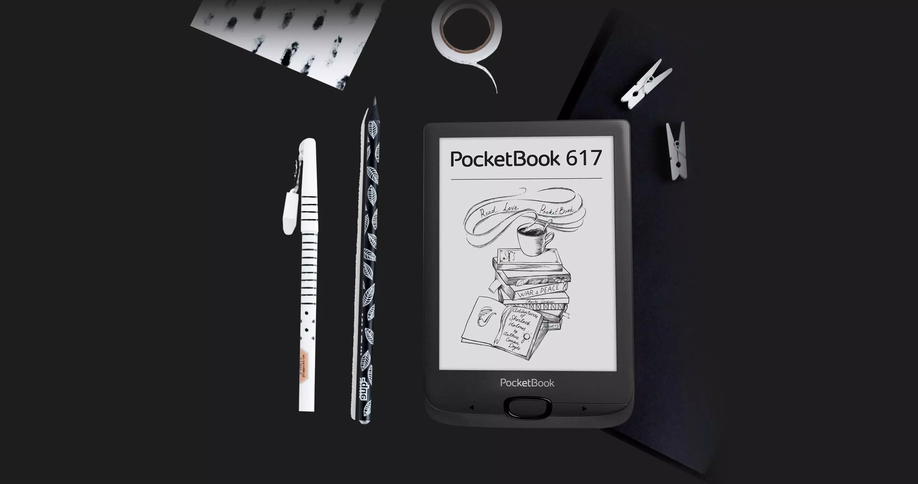 Электронная книга PocketBook 617 (White)