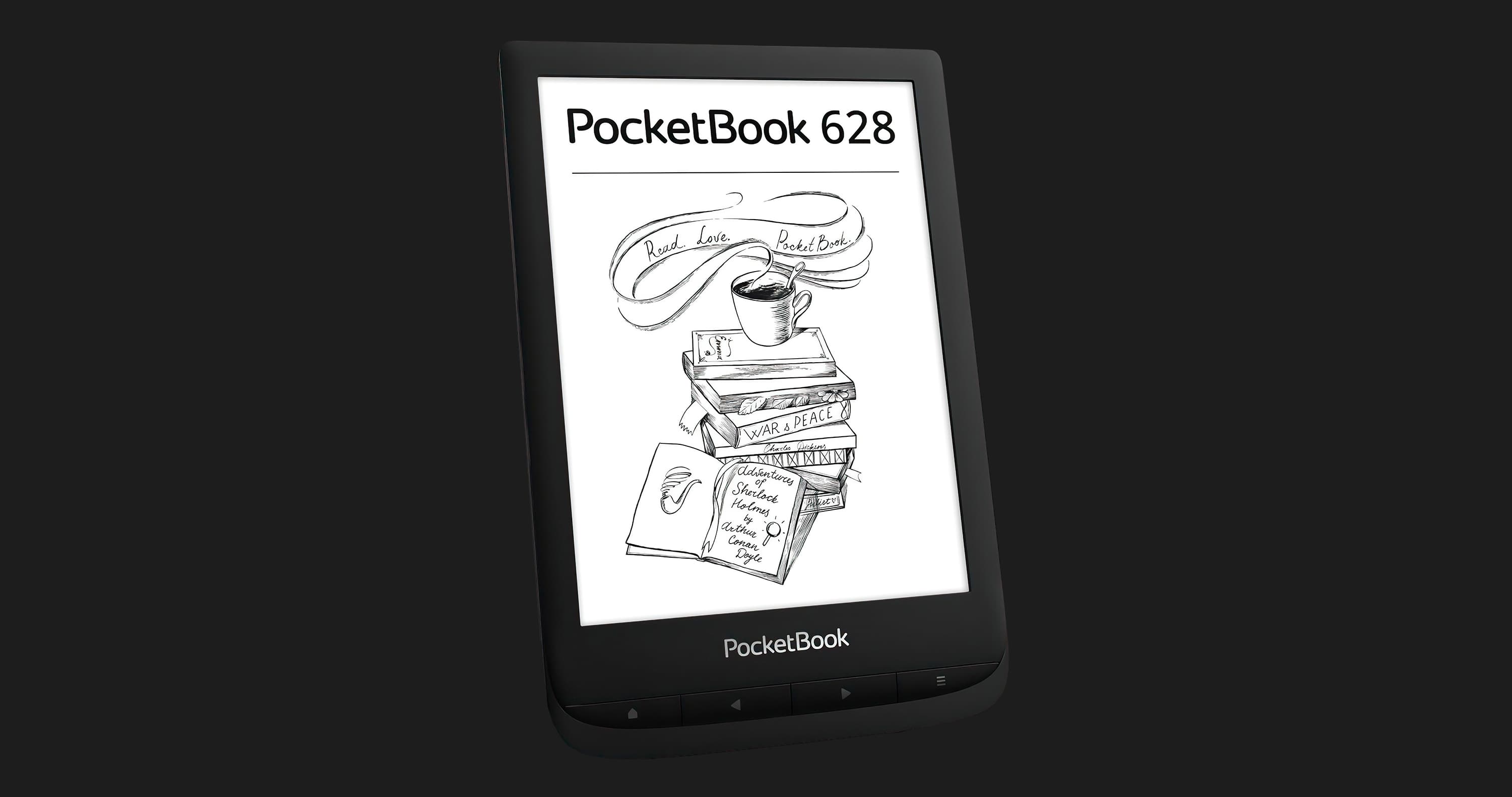 Электронная книга PocketBook 628 (Ink Black)