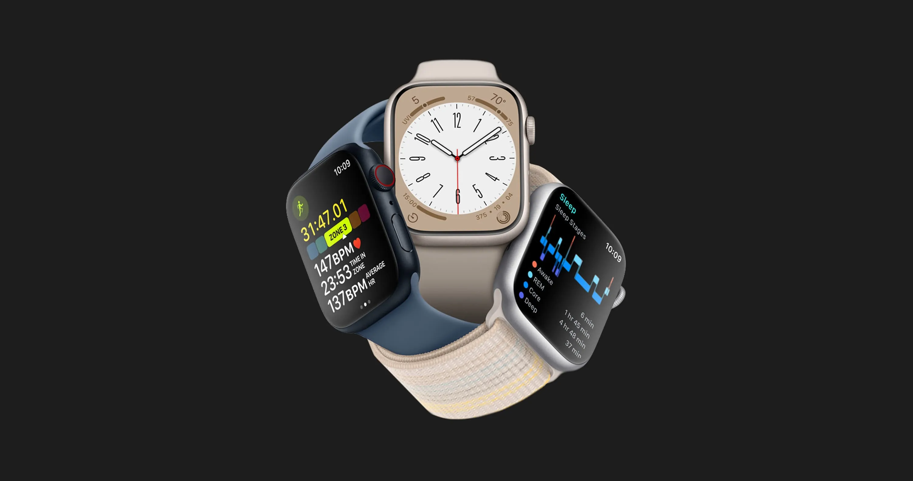 Оригінальний ремінець для Apple Watch 38/40/41/42 mm Sport Band (Bright Green) (MN2C3)