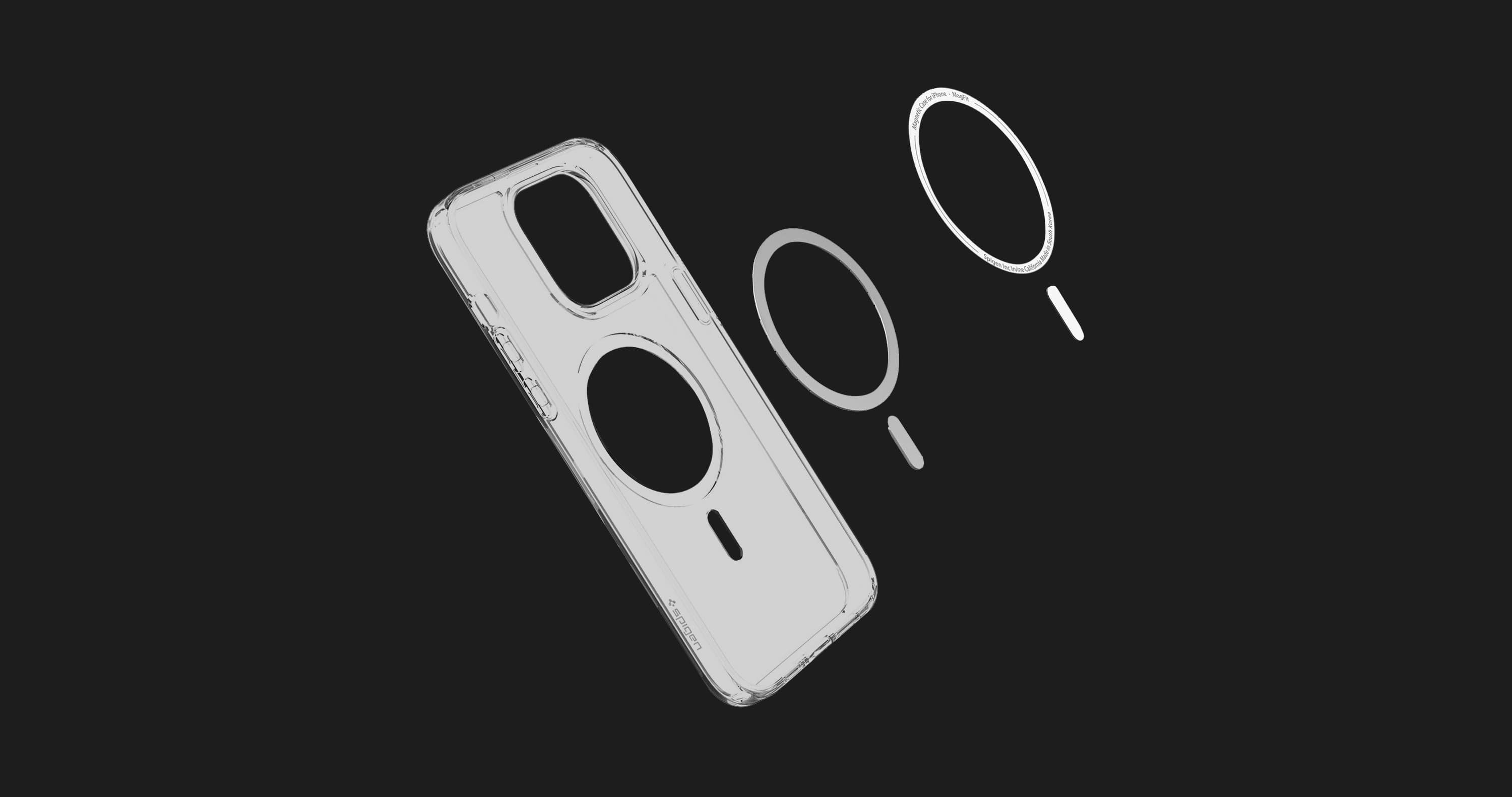 Чехол Spigen Ultra Hybrid Magsafe для iPhone 14 Pro Max (Carbon Fiber)