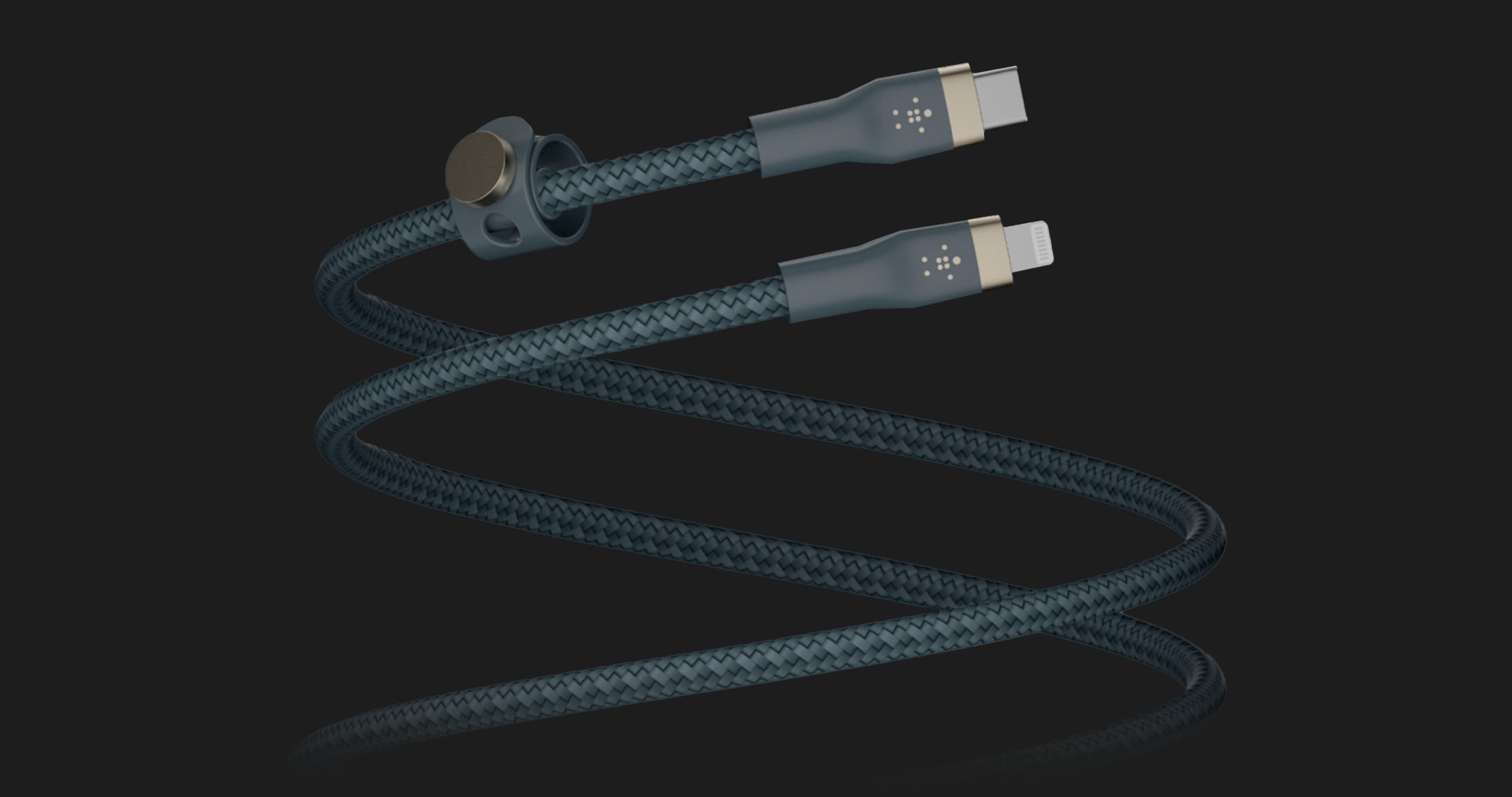 Кабель Belkin Braided Silicone USB-С to Lightning 1m (Blue)