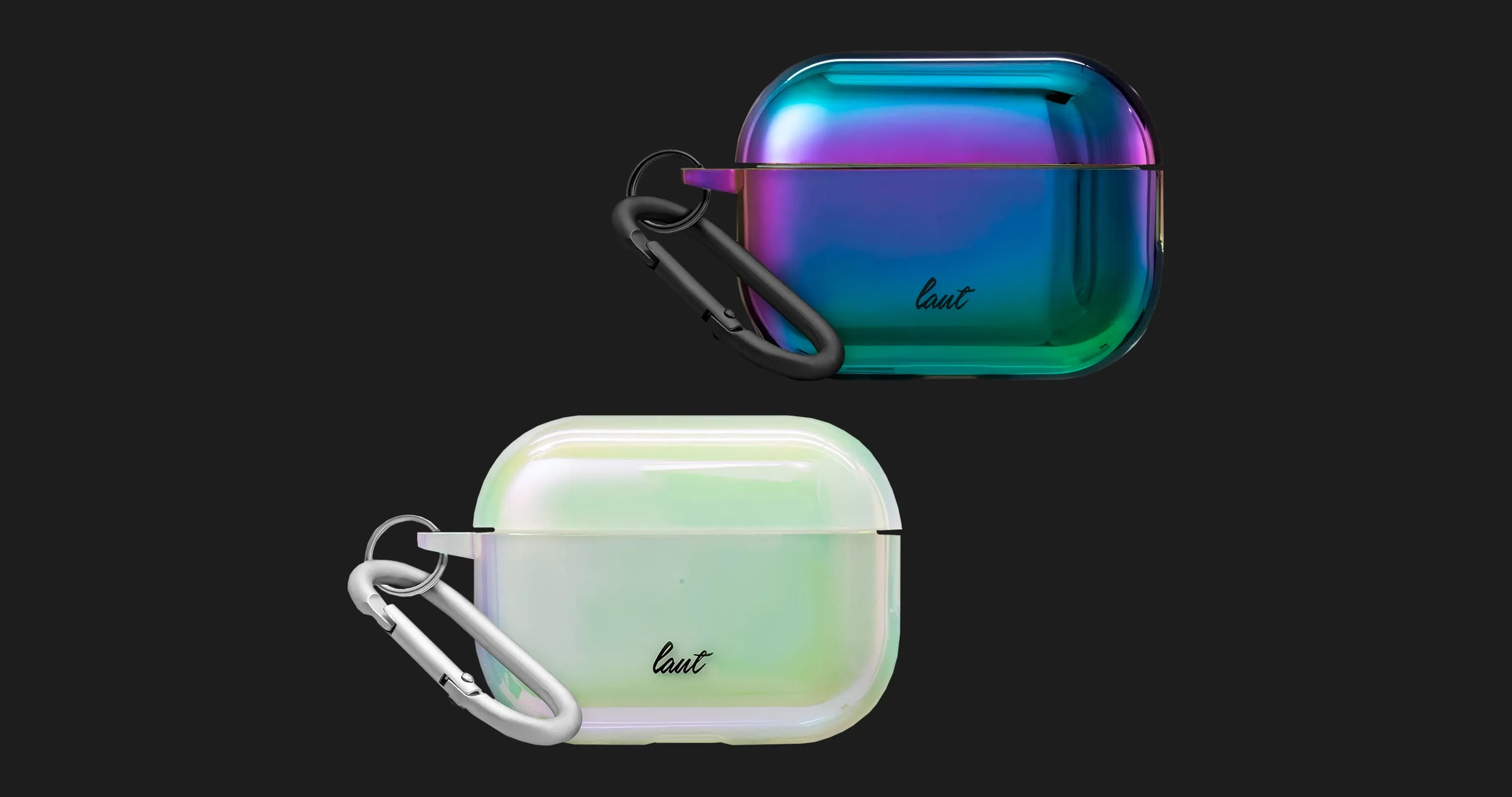 Чехол LAUT Holo для AirPods Pro (2nd/1st gen) (Midnight)