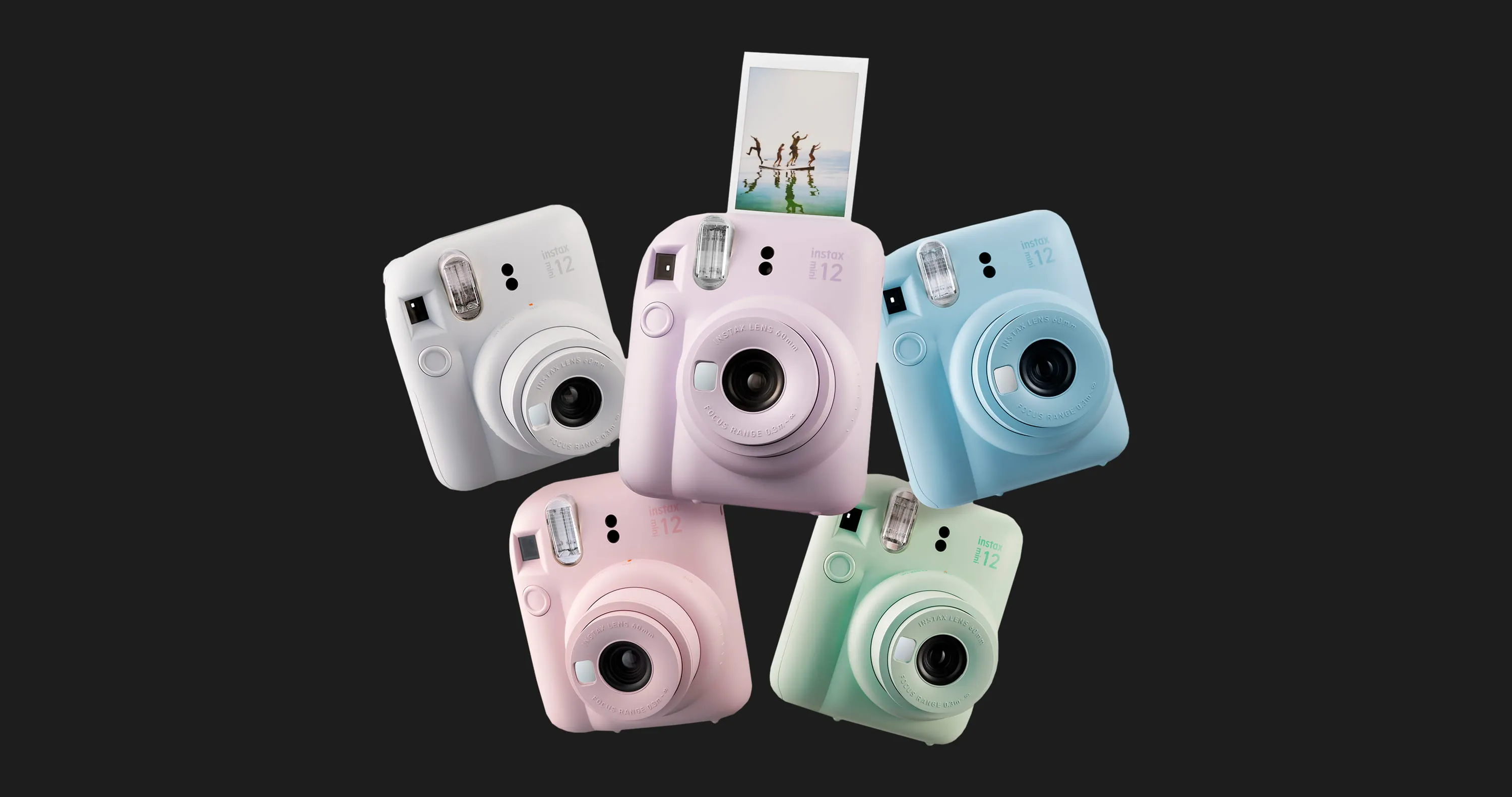 Фотокамера Fujifilm INSTAX Mini 12 (Clay White)