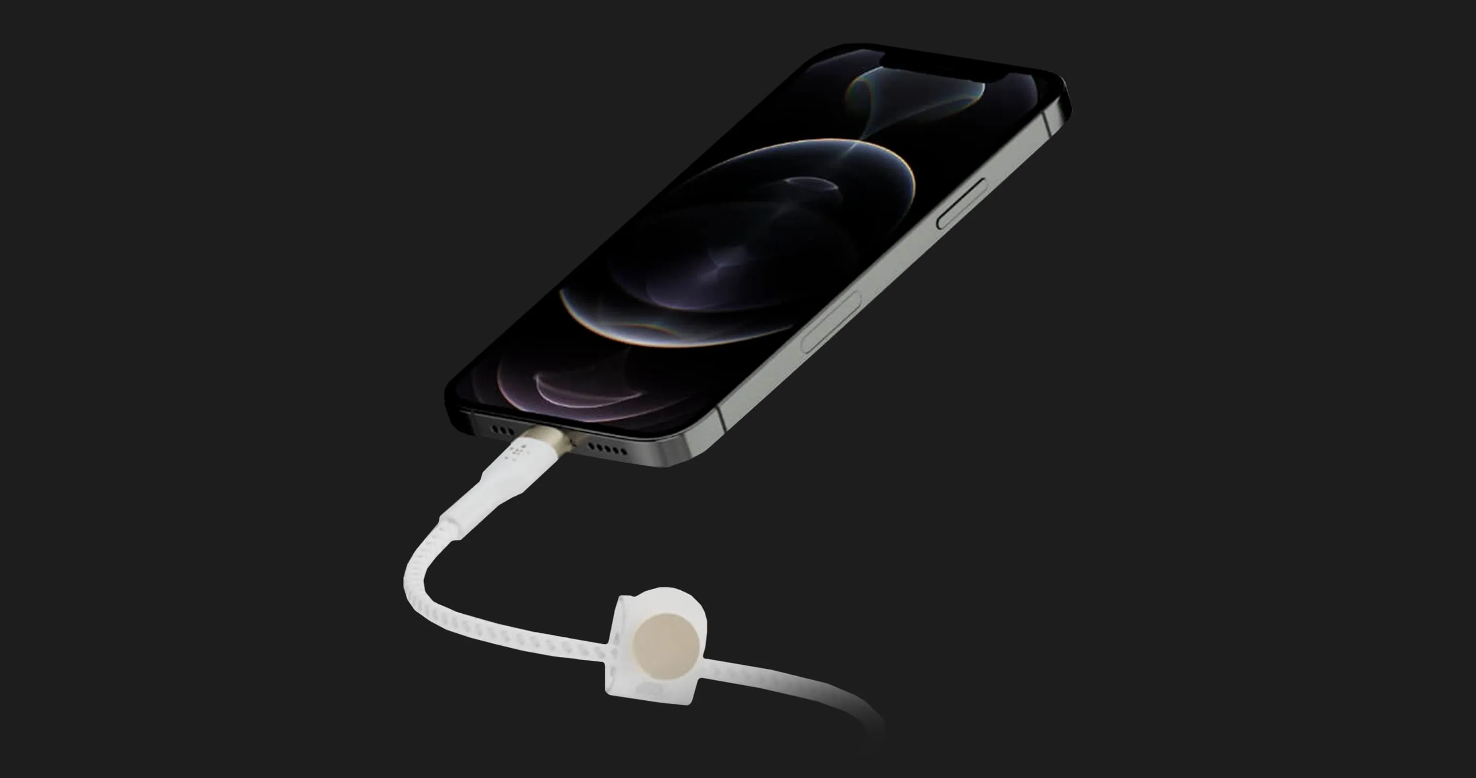 Кабель Belkin Braided Silicone Lightning 1m (White)