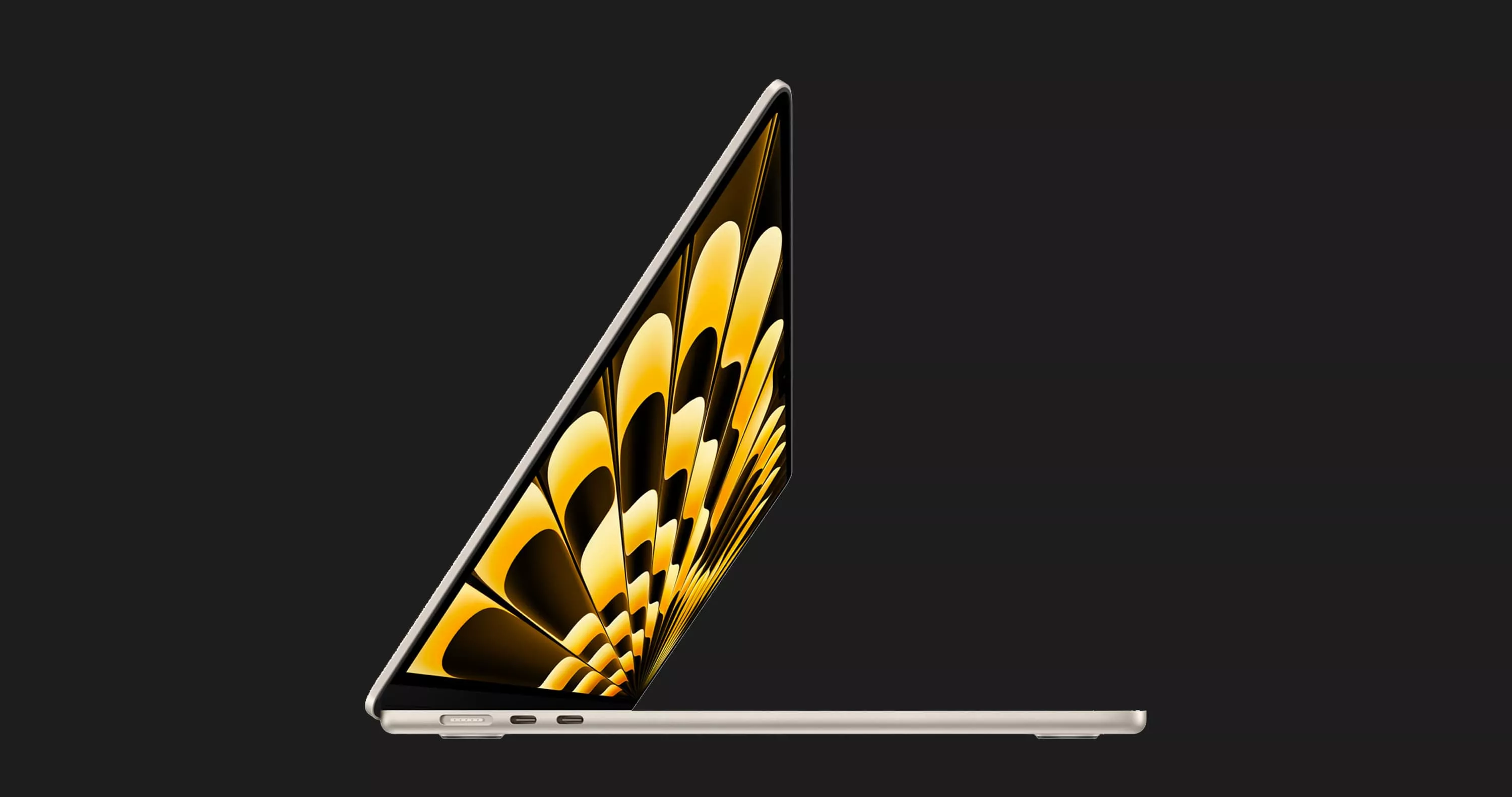 MacBook Air 15 Retina, Starlight, 256GB, 8 CPU / 10 GPU, 16GB RAM with Apple M2 (Z18R0006H, Z18R000PM)