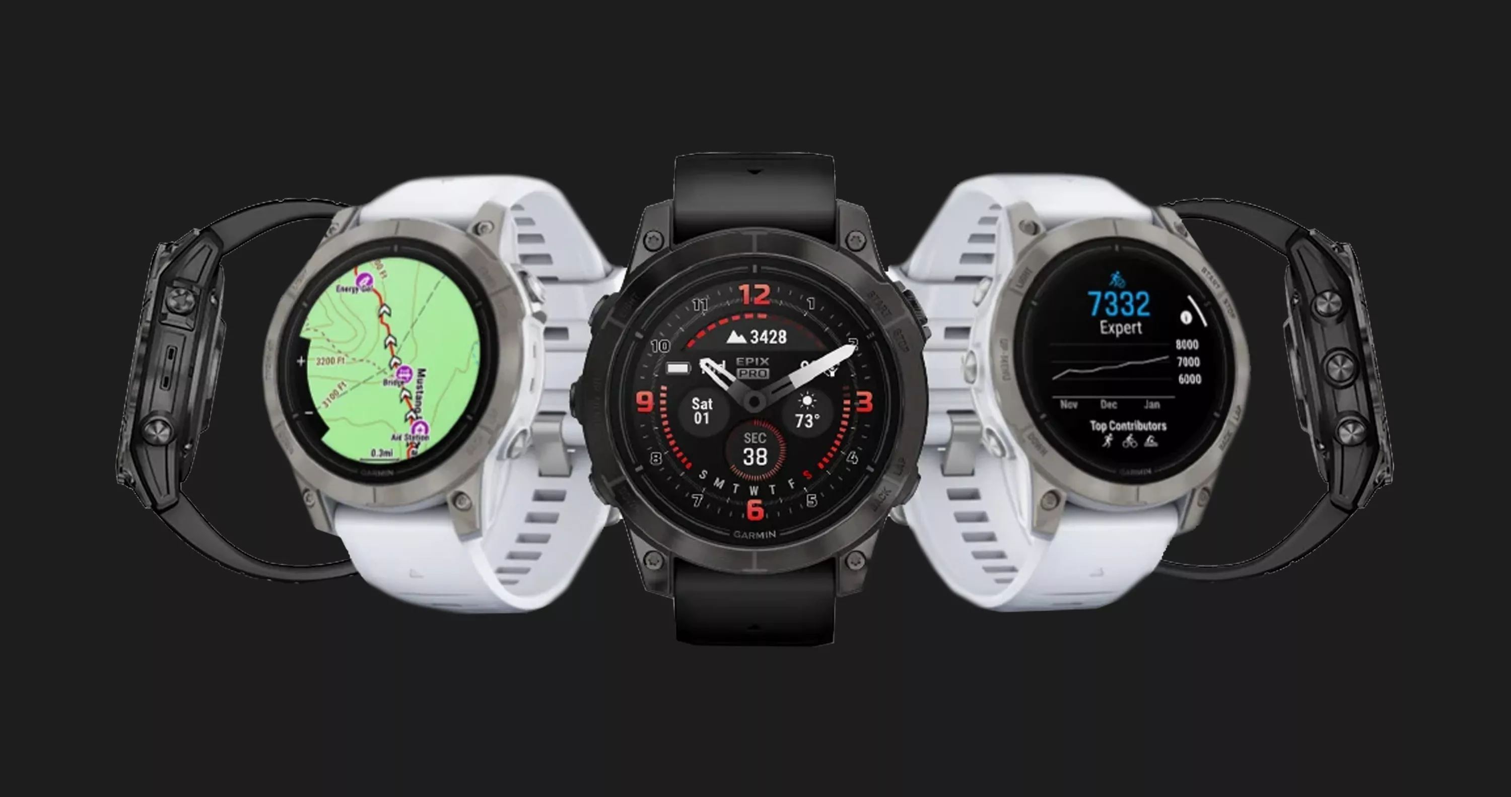 Garmin Epix Pro (Gen 2) Standard 42mm Silver with Whitestone Band