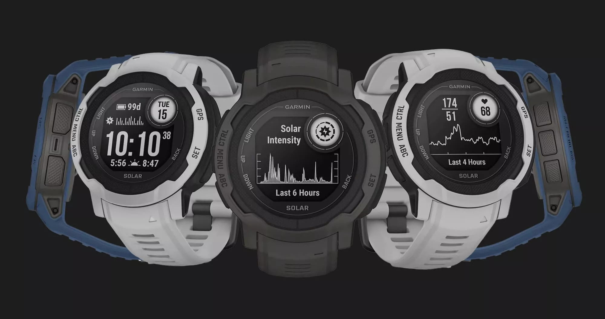 Garmin Instinct 2 Solar Tidal Blue