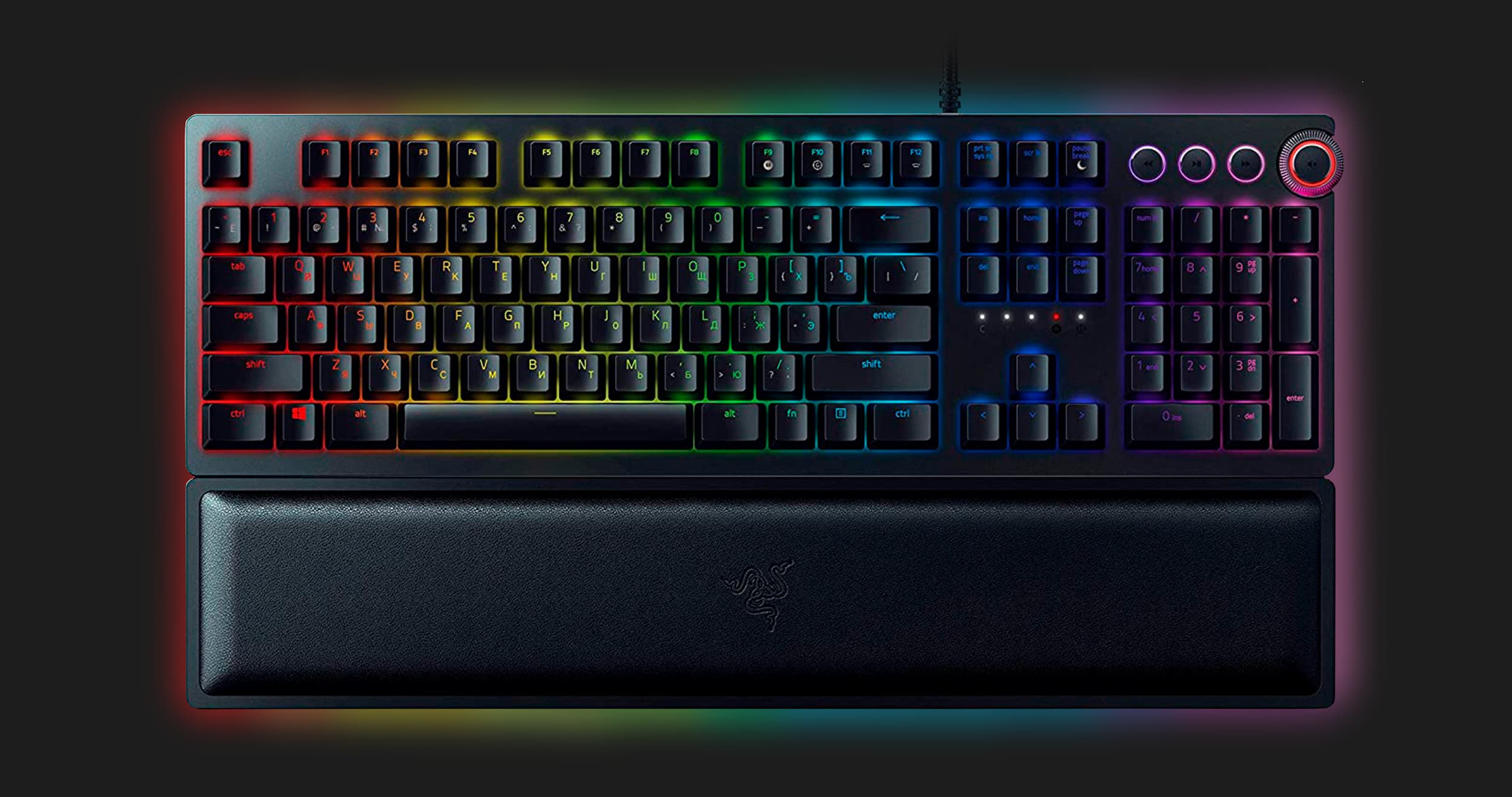 Клавиатура игровая Razer Huntsman Elite Clicky Optical switch (Black)