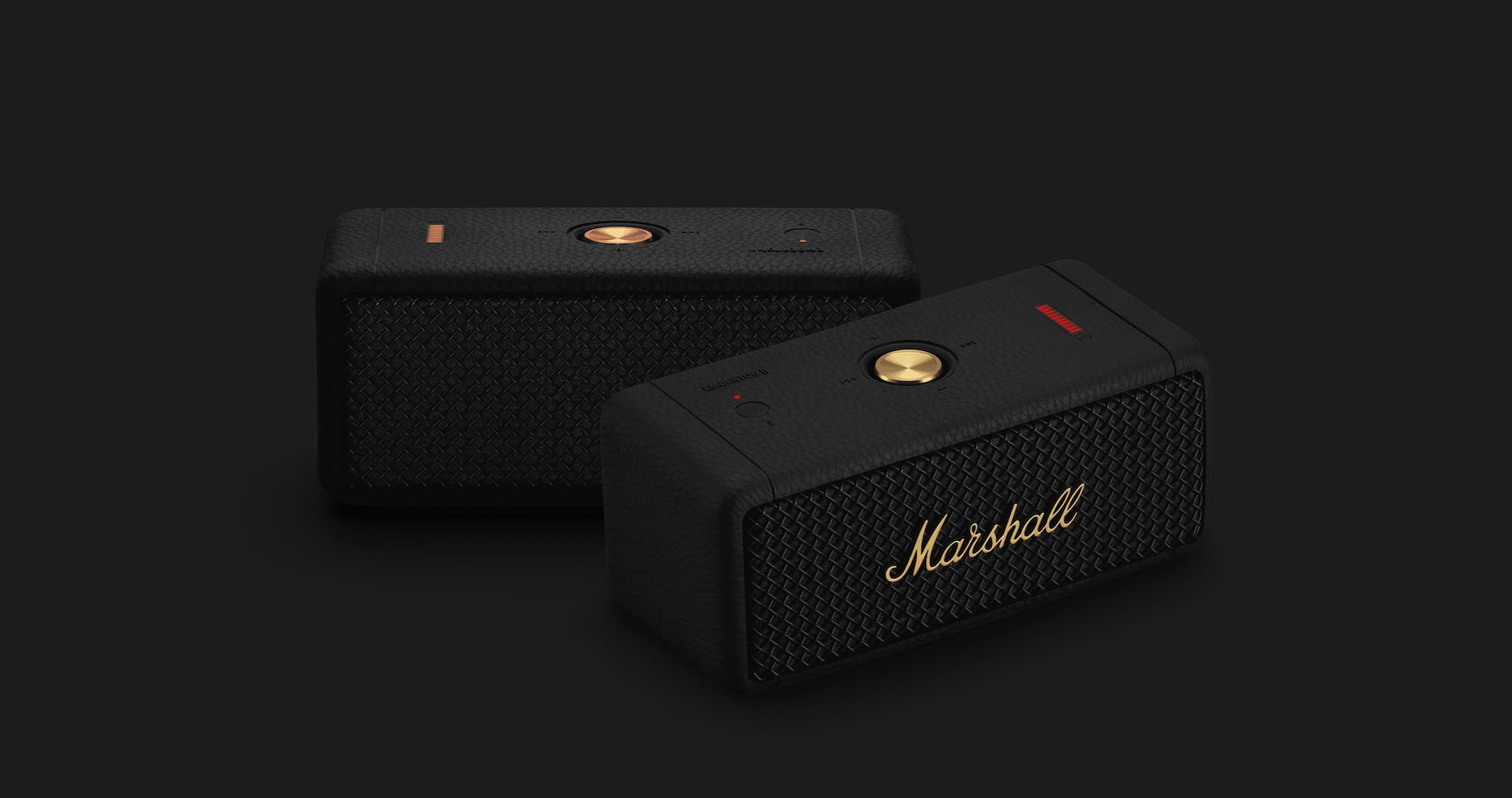 Акустика Marshall Portable Speaker Emberton II (Black and Brass)