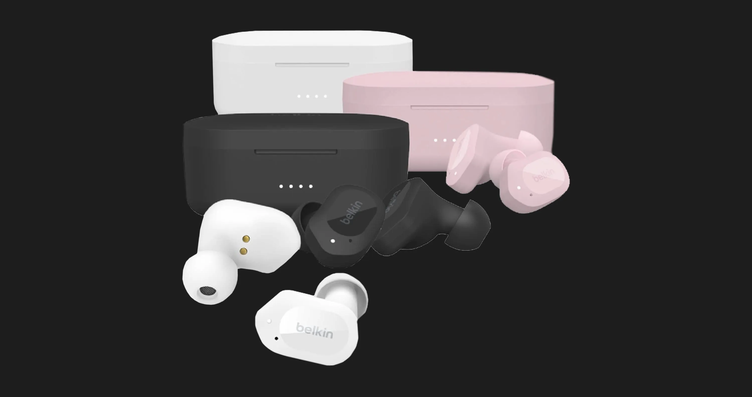 Навушники Belkin Soundform Play True Wireless (White)