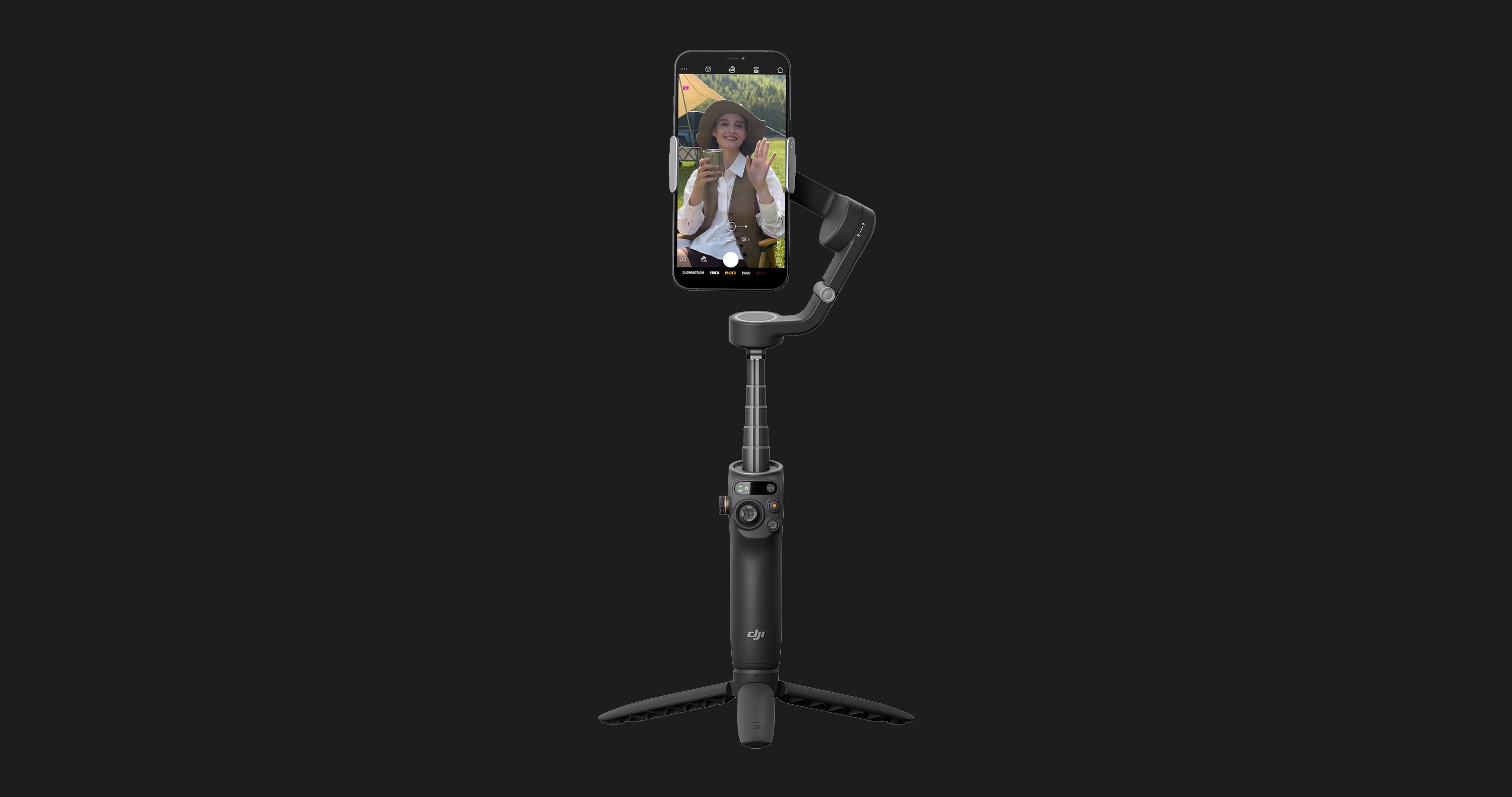 Стабілізатор для камери DJI Osmo Mobile 6 (Slate Gray)