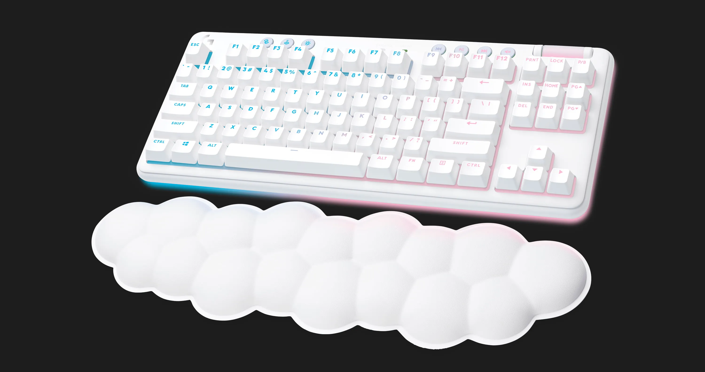 Клавіатура ігрова Logitech G715 Tactile (White) (UA)