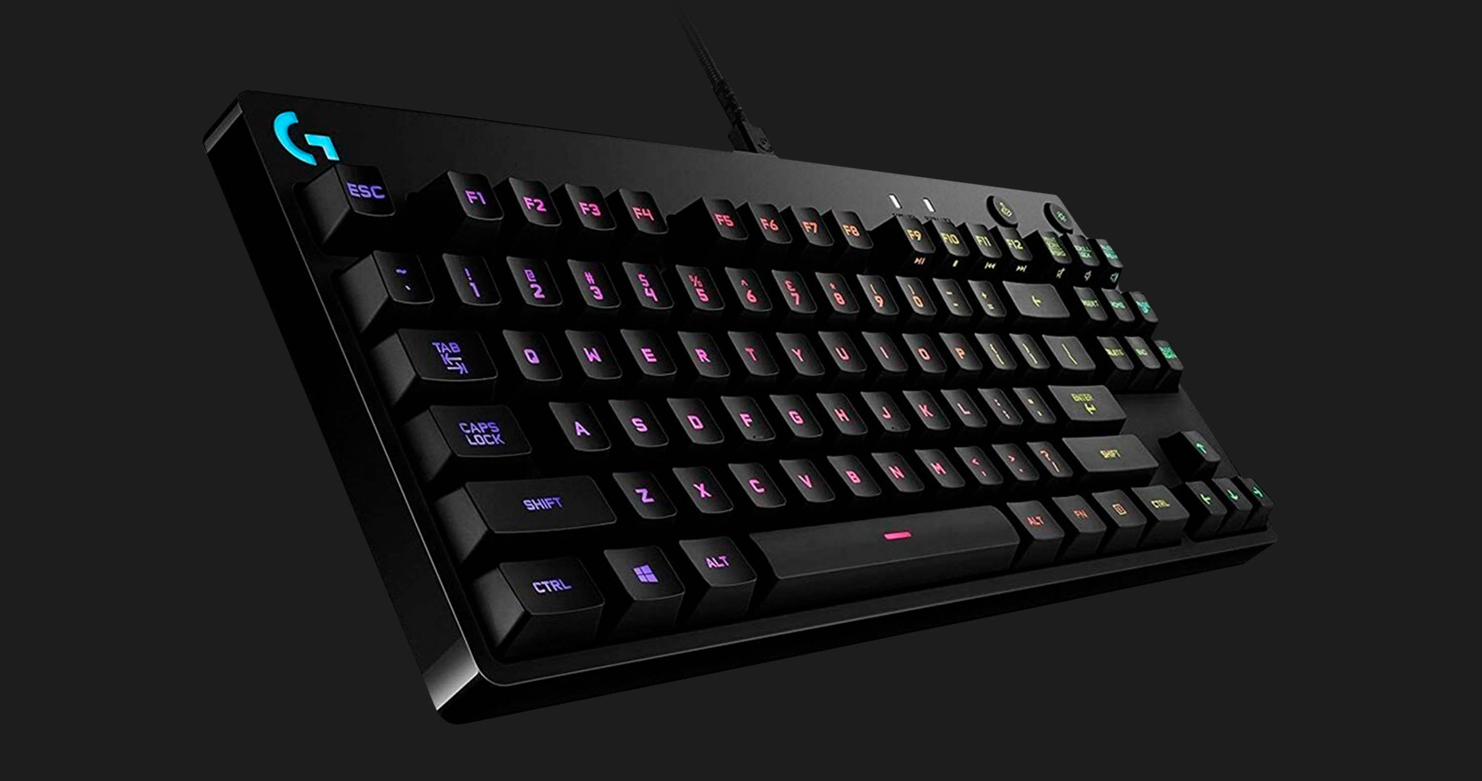 Клавиатура игровая Logitech G PRO TKL Corded Mechanical Gaming (Black)
