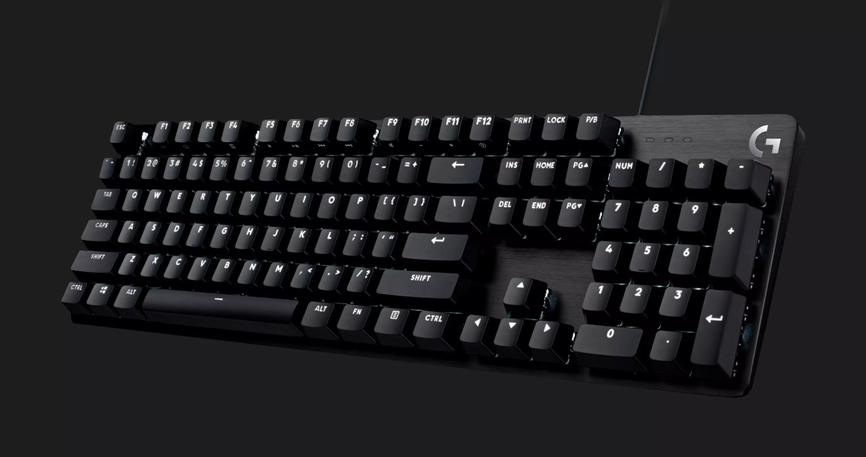 Клавіатура ігрова Logitech G413 SE Mechanical Tactile Switch US (Black)