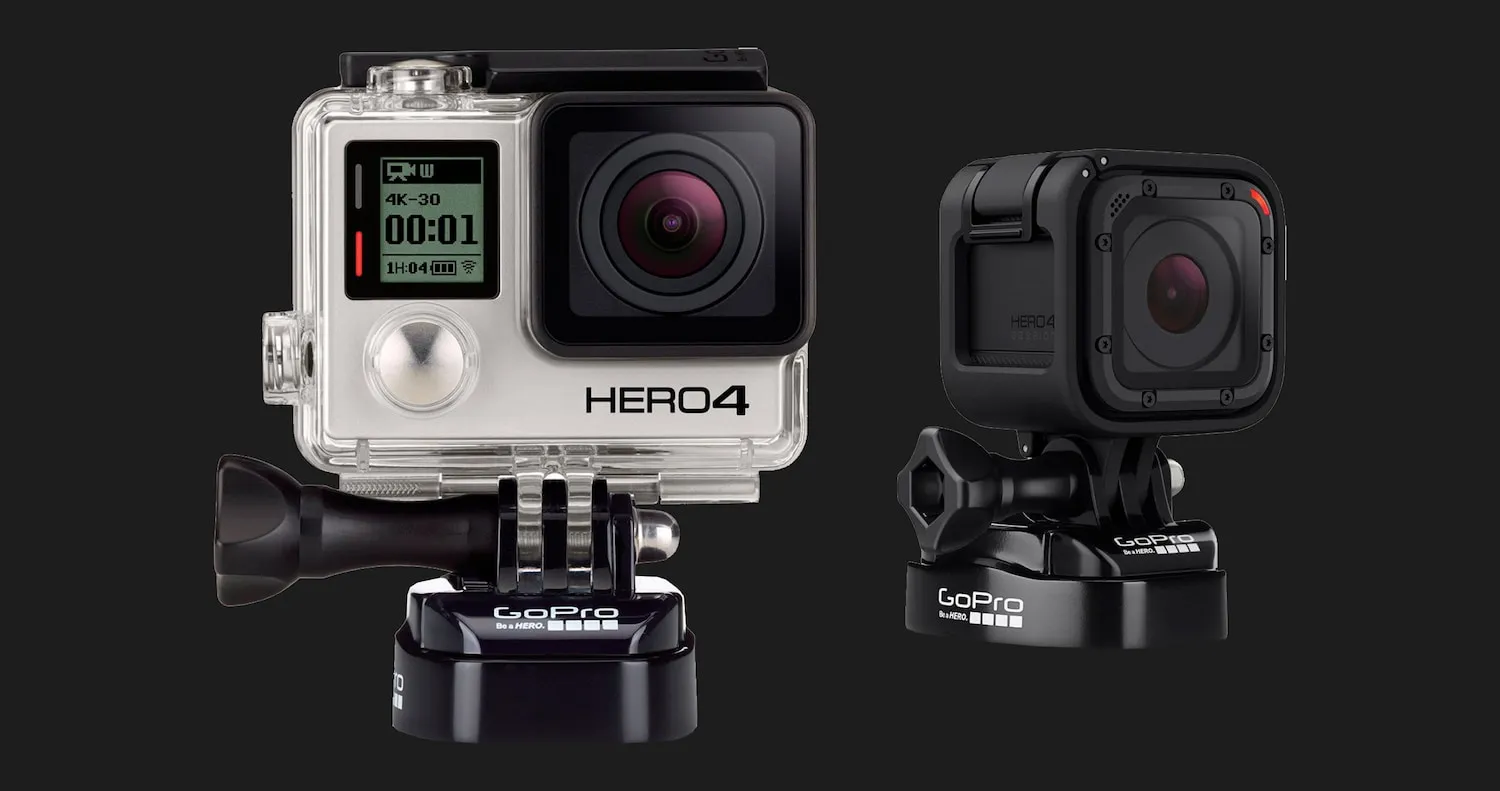 Набор фиксаторов для GoPro Tripod Mounts с триногой (ABQRT-002)