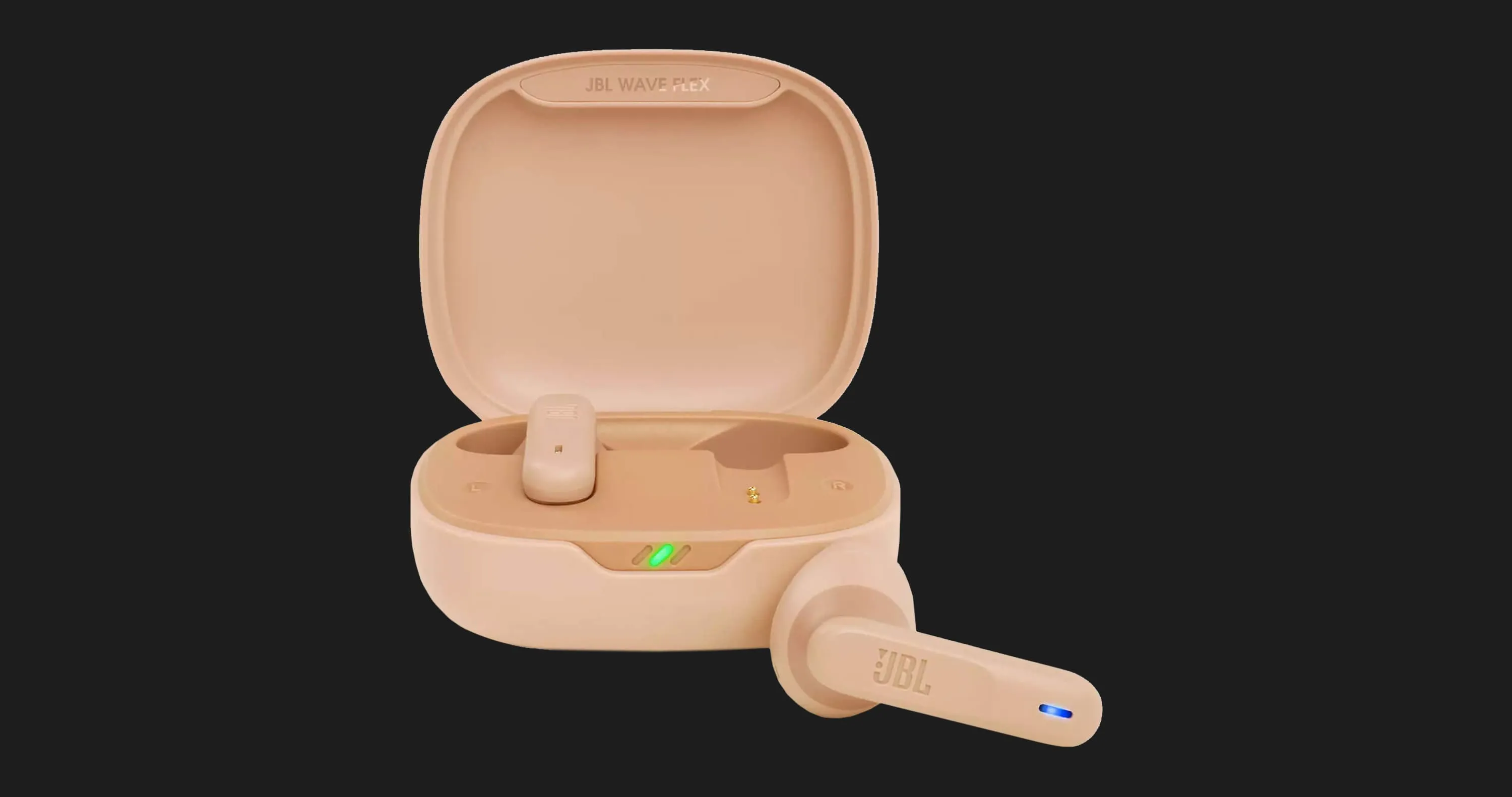 Навушники JBL Wave Flex (Beige)