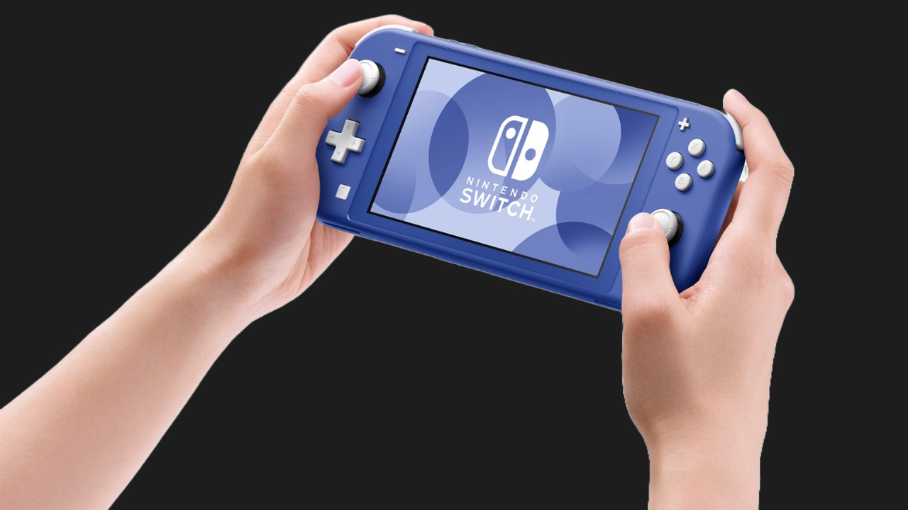 Портативная игровая приставка Nintendo Switch Lite (Blue) (045496453404)