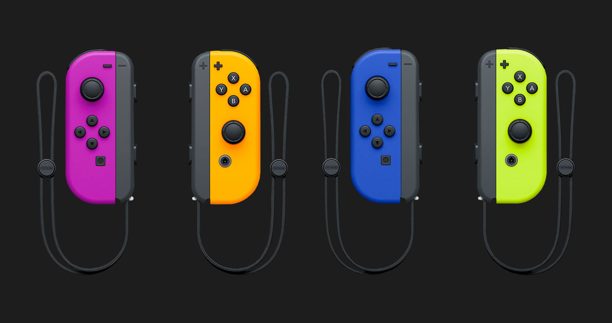 Геймпад Nintendo Joy-Con Neon Red/Neon Blue