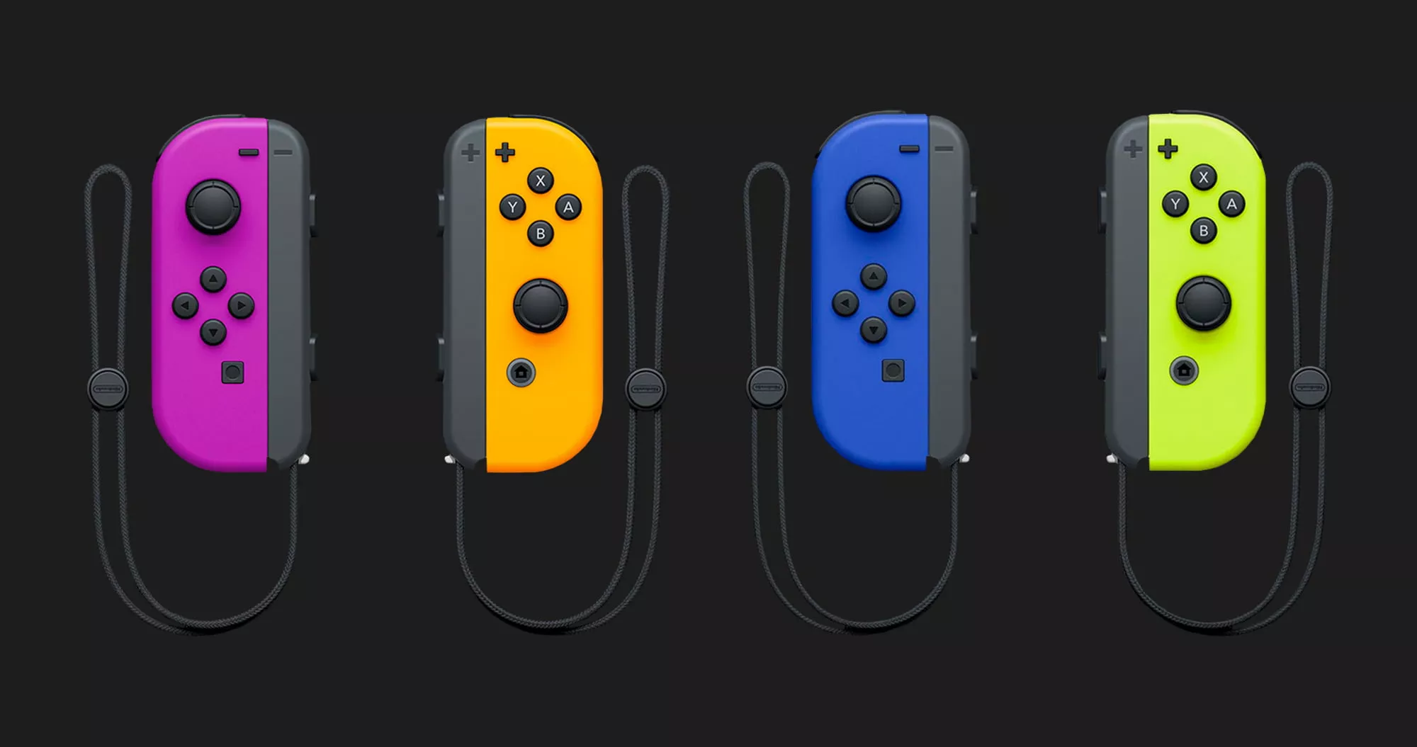 Геймпад Nintendo Joy-Con Neon Purple/Neon Orange