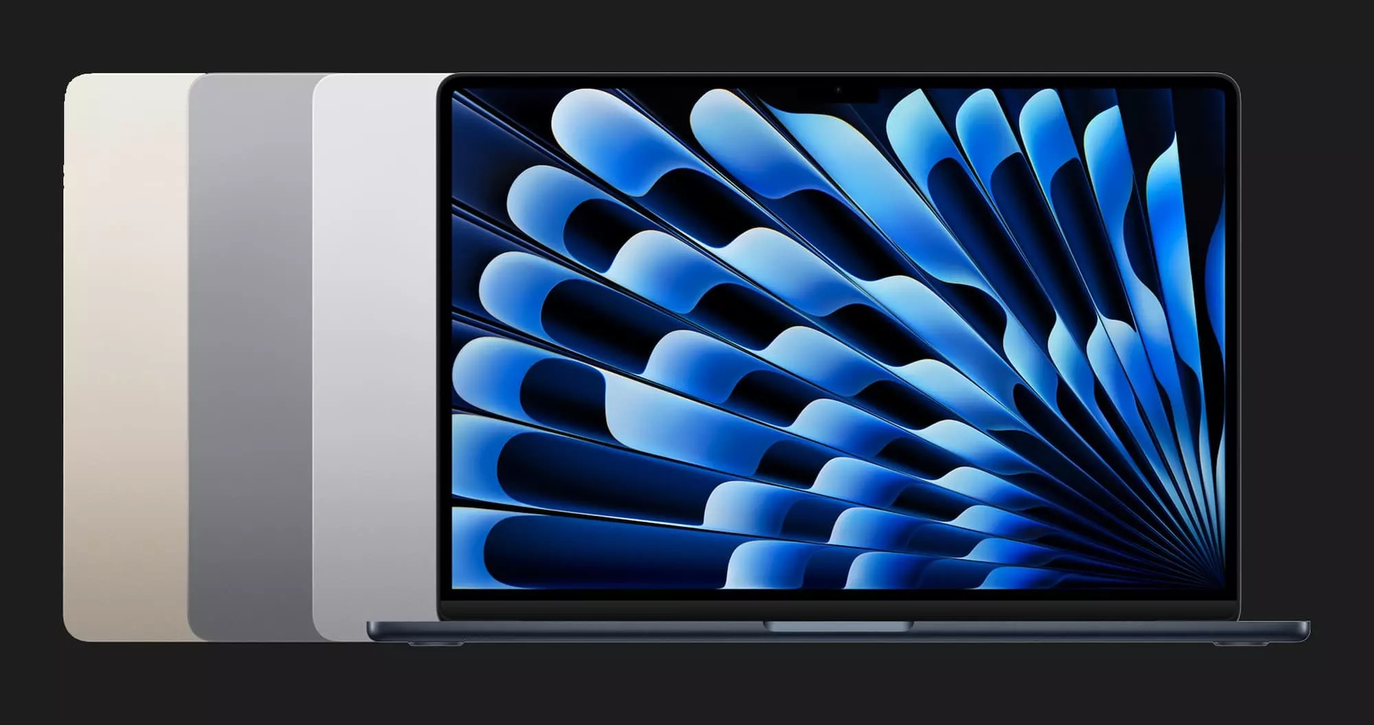 MacBook Air 15 Retina, Space Gray, 256GB, 8 CPU / 10 GPU, 8GB RAM with Apple M2 (MQKP3) (2023)