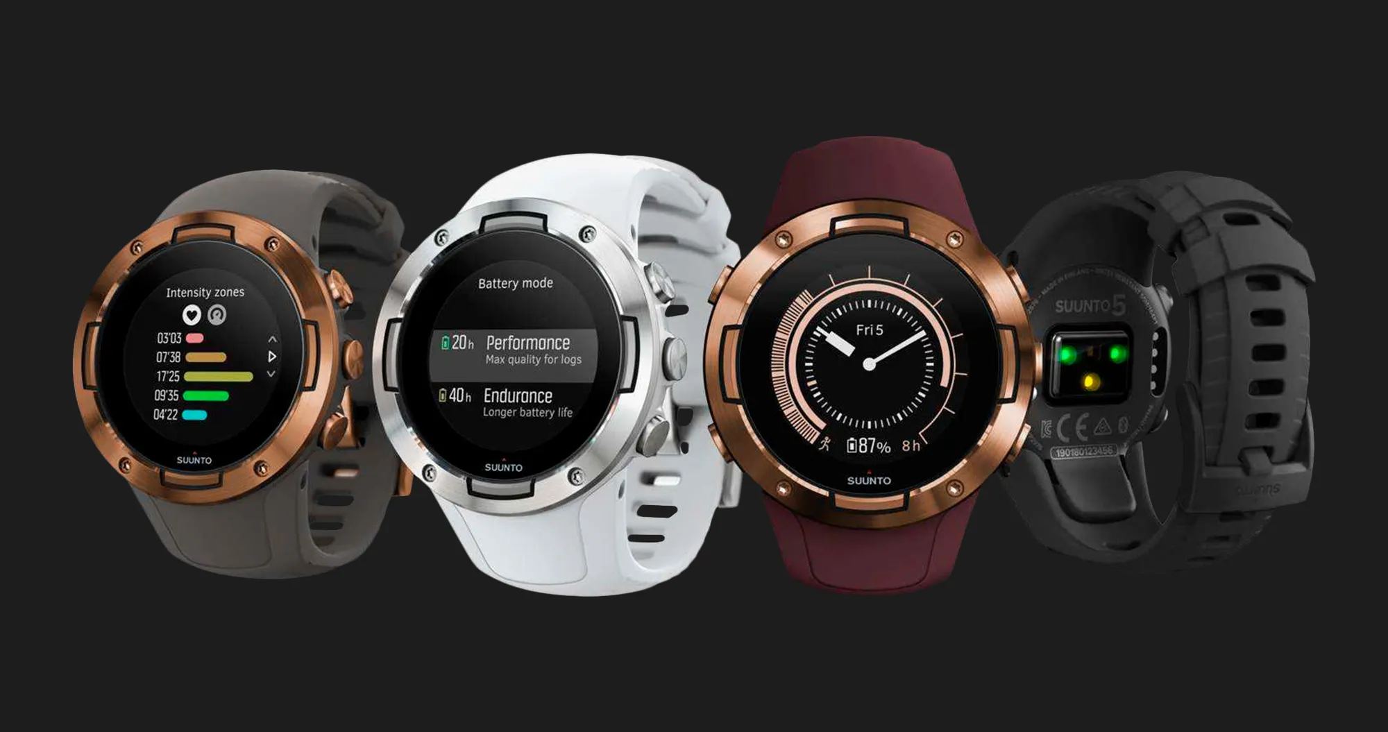 Смарт-годинник Suunto 5 Burgundy Copper (SS050301000)