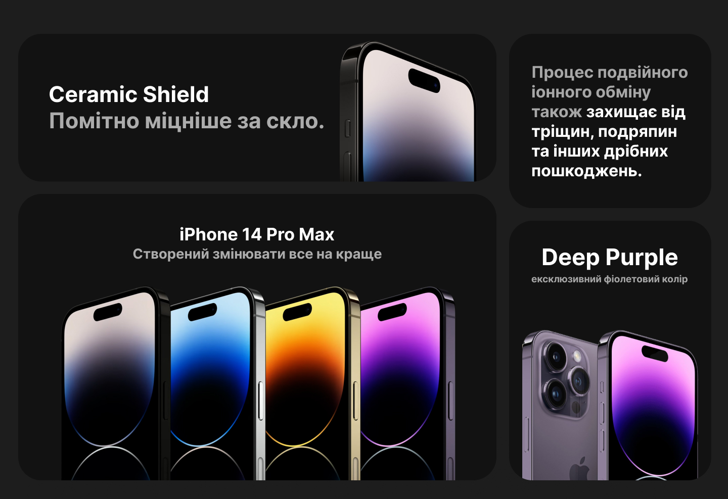 Apple iPhone 14 Pro Max 256GB (Deep Purple)