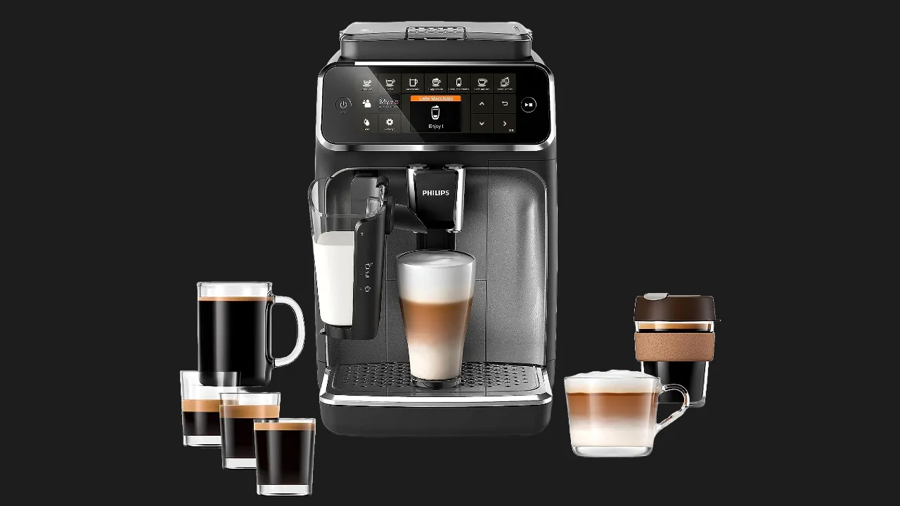 Кофемашина Philips Series 4300 (Black) (UA)