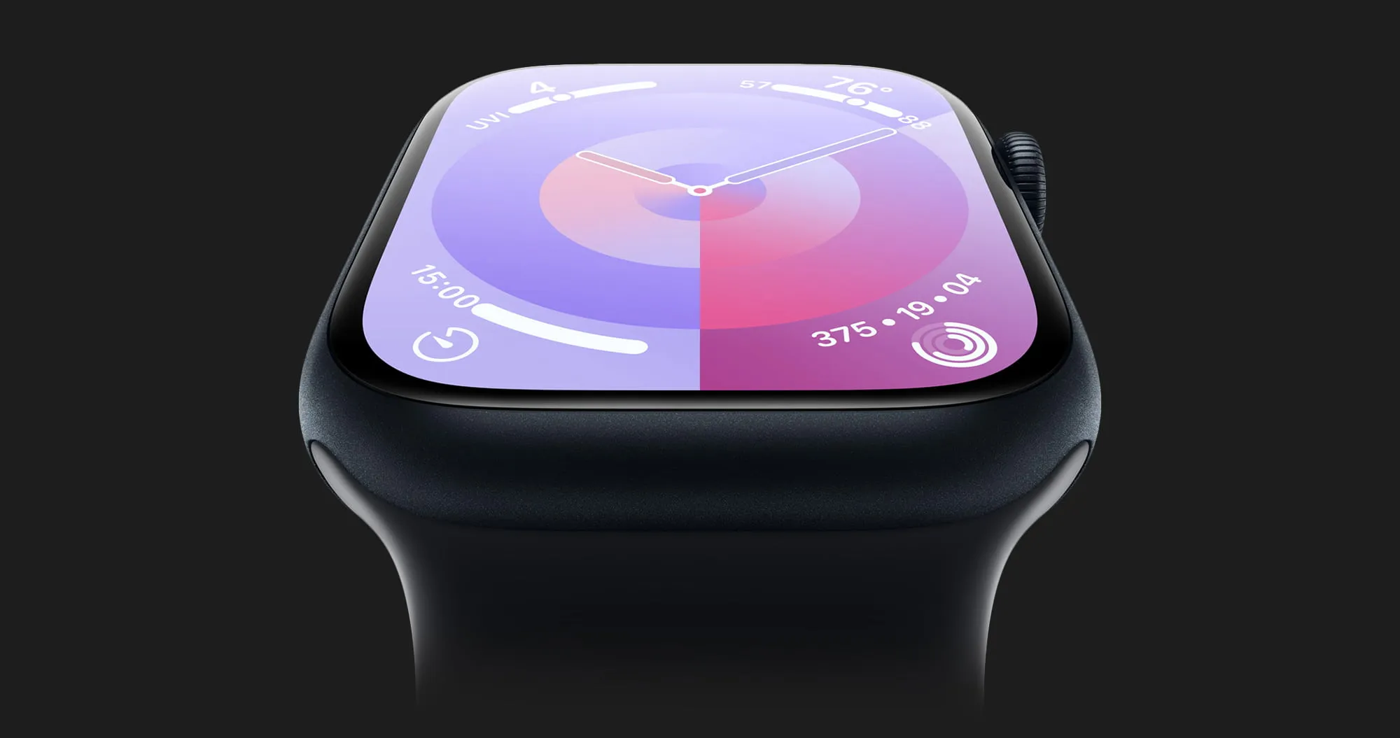 Apple Watch Series 9 41mm Silver Aluminum Case with Pure Platinum Nike Sport Band (2023)