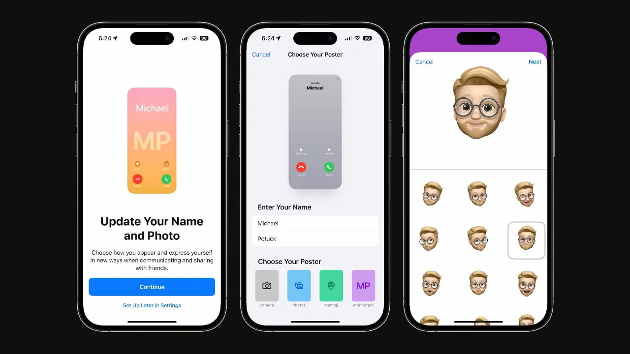 Як створити картку контакту в iPhone 15?