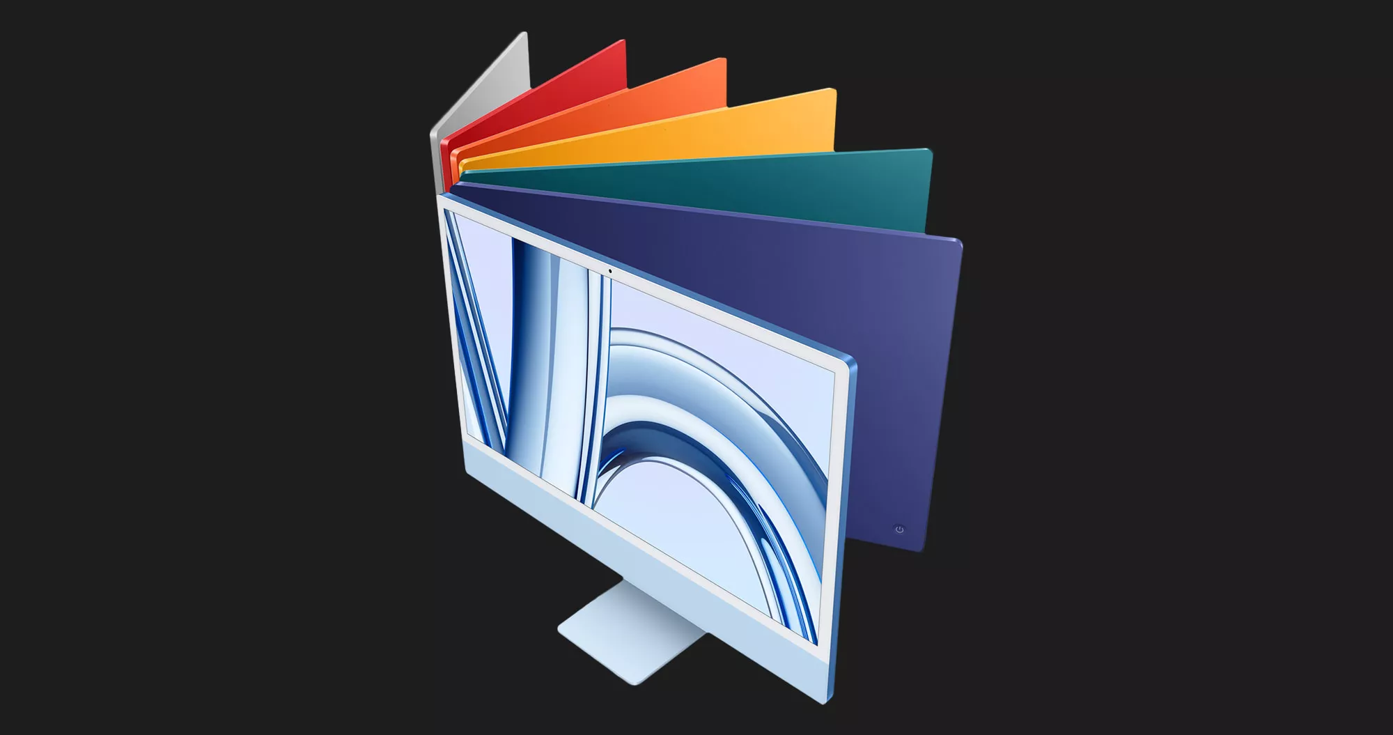 Apple iMac 24 with Retina 4.5K, Apple M3, 512GB, 8 CPU / 10 GPU, 16GB RAM, Blue (Z19K0001T) (2023)