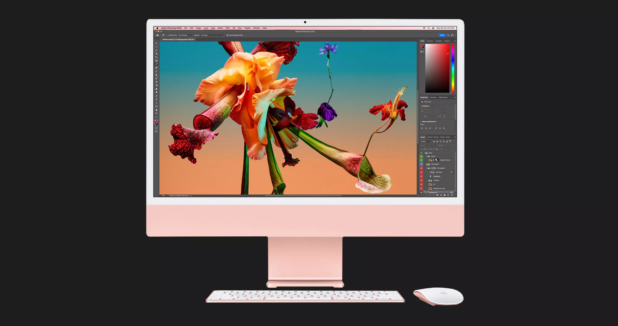 Apple iMac 24 with Retina 4.5K, Apple M3, 512GB, 8 CPU / 10 GPU, 16GB RAM, Purple (Z19Q0001G) (2023)